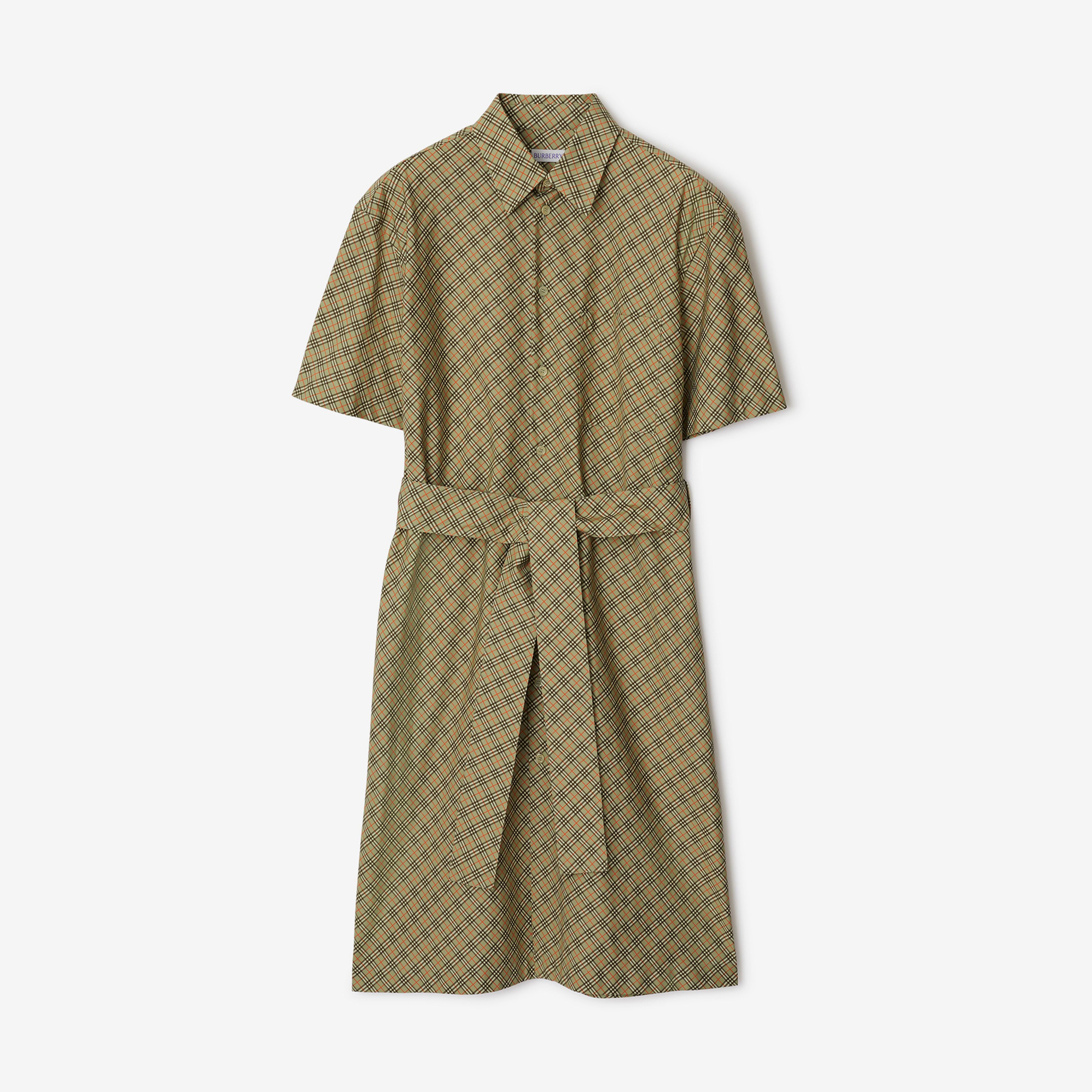 Burberry Kadın Yeşil Elbise