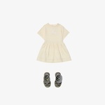 Burberry Çocuk Beyaz Elbise