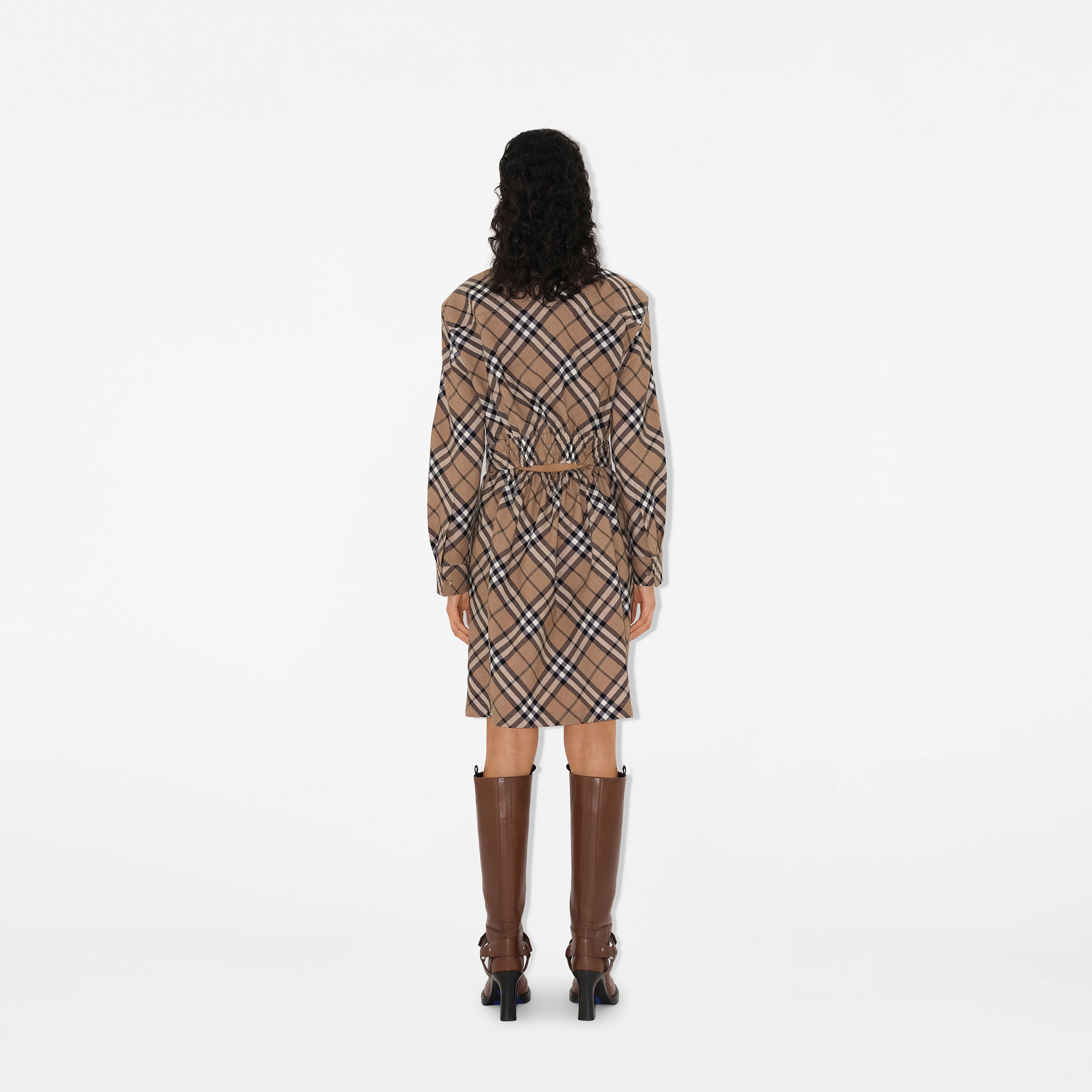 Burberry Kadın Bej Elbise
