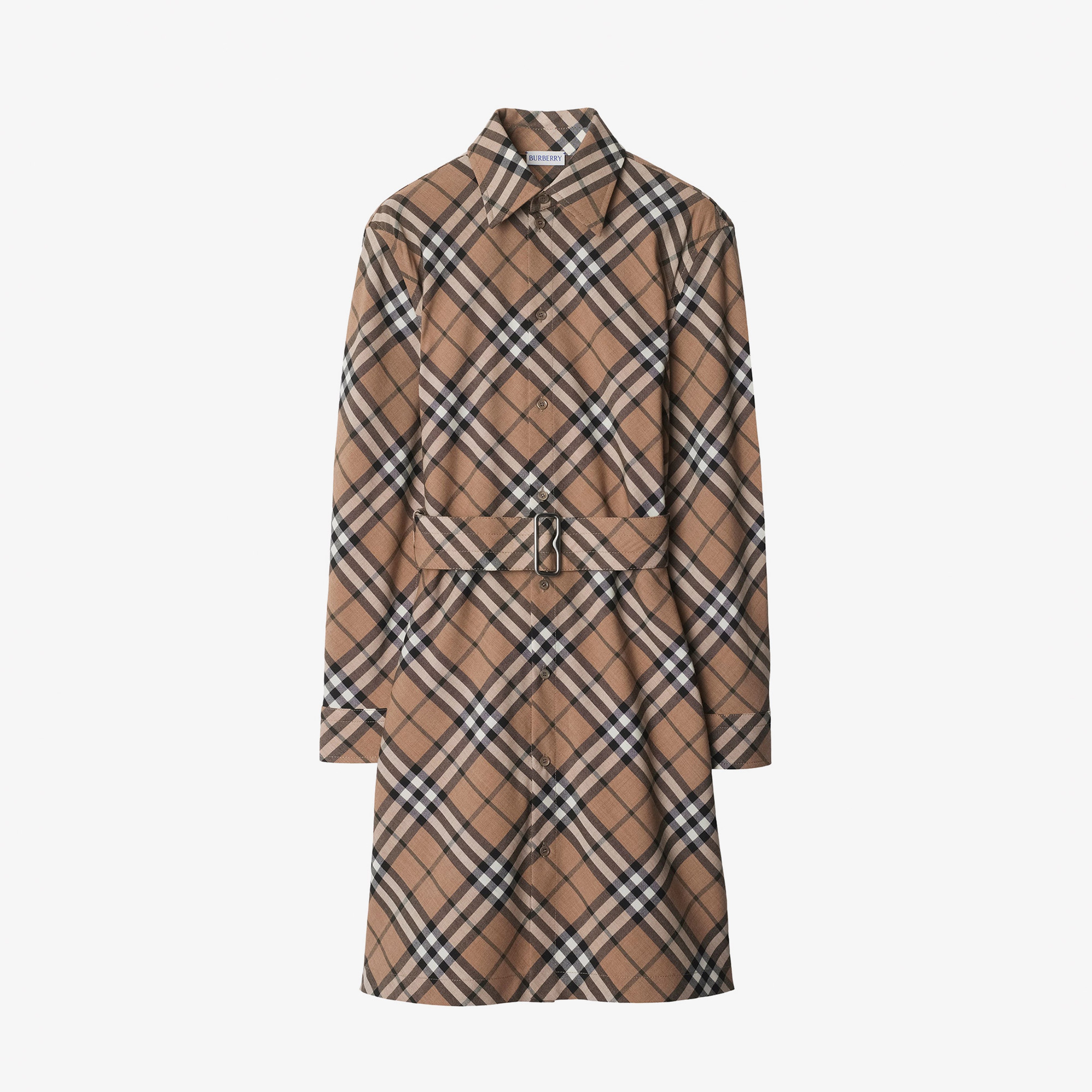 Burberry Kadın Bej Elbise