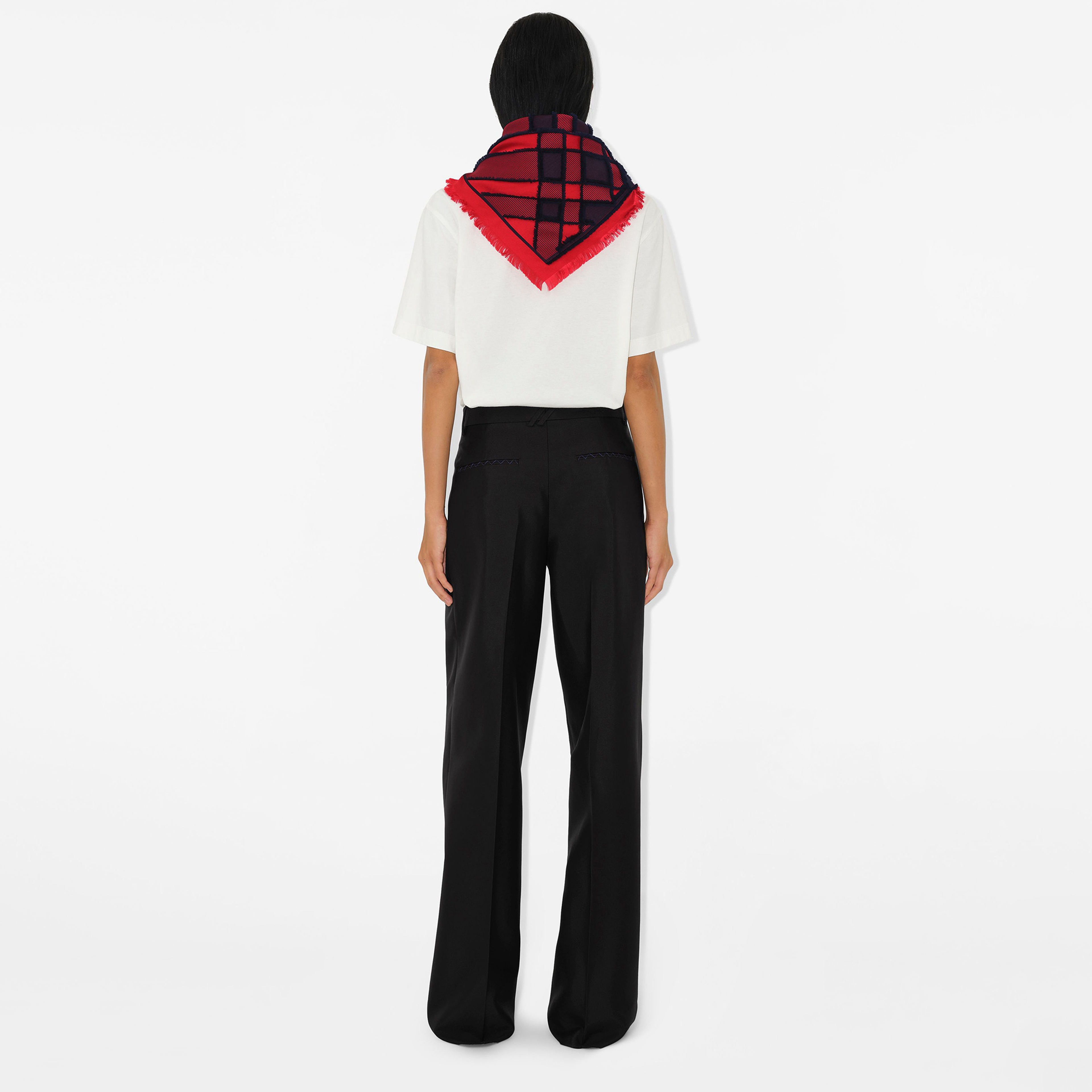 Unisex Kırmızı Eşarp