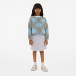 Burberry Çocuk Mavi Etek