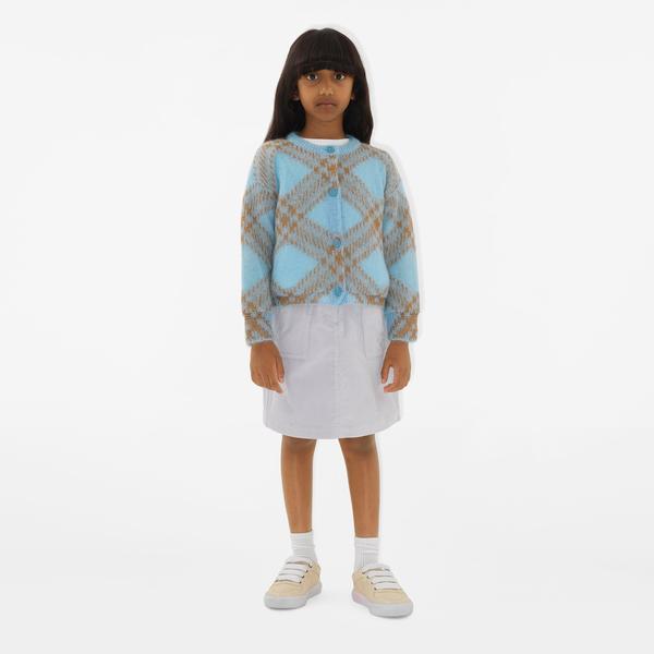 Burberry Çocuk Mavi Etek