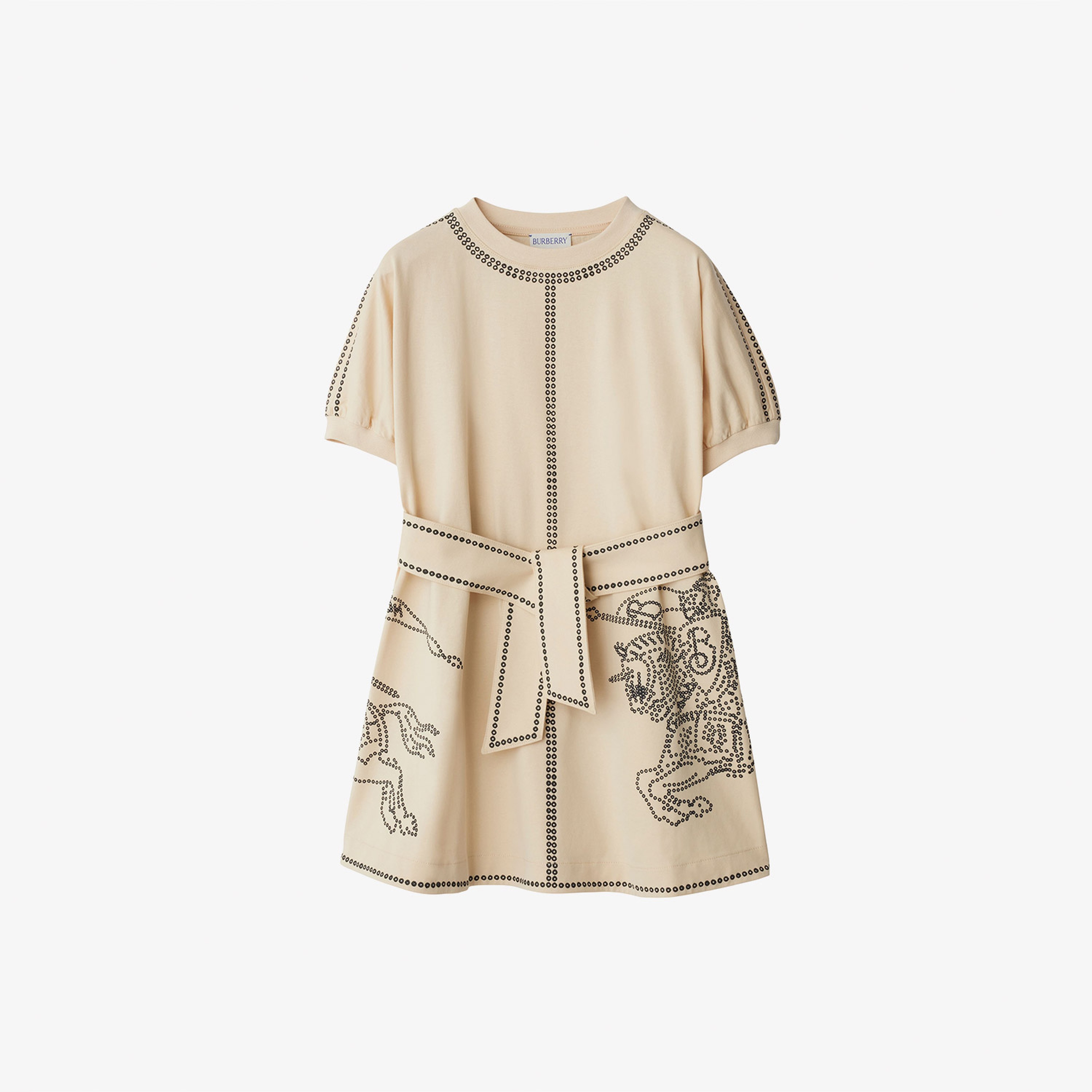 Burberry Çocuk Turuncu Elbise