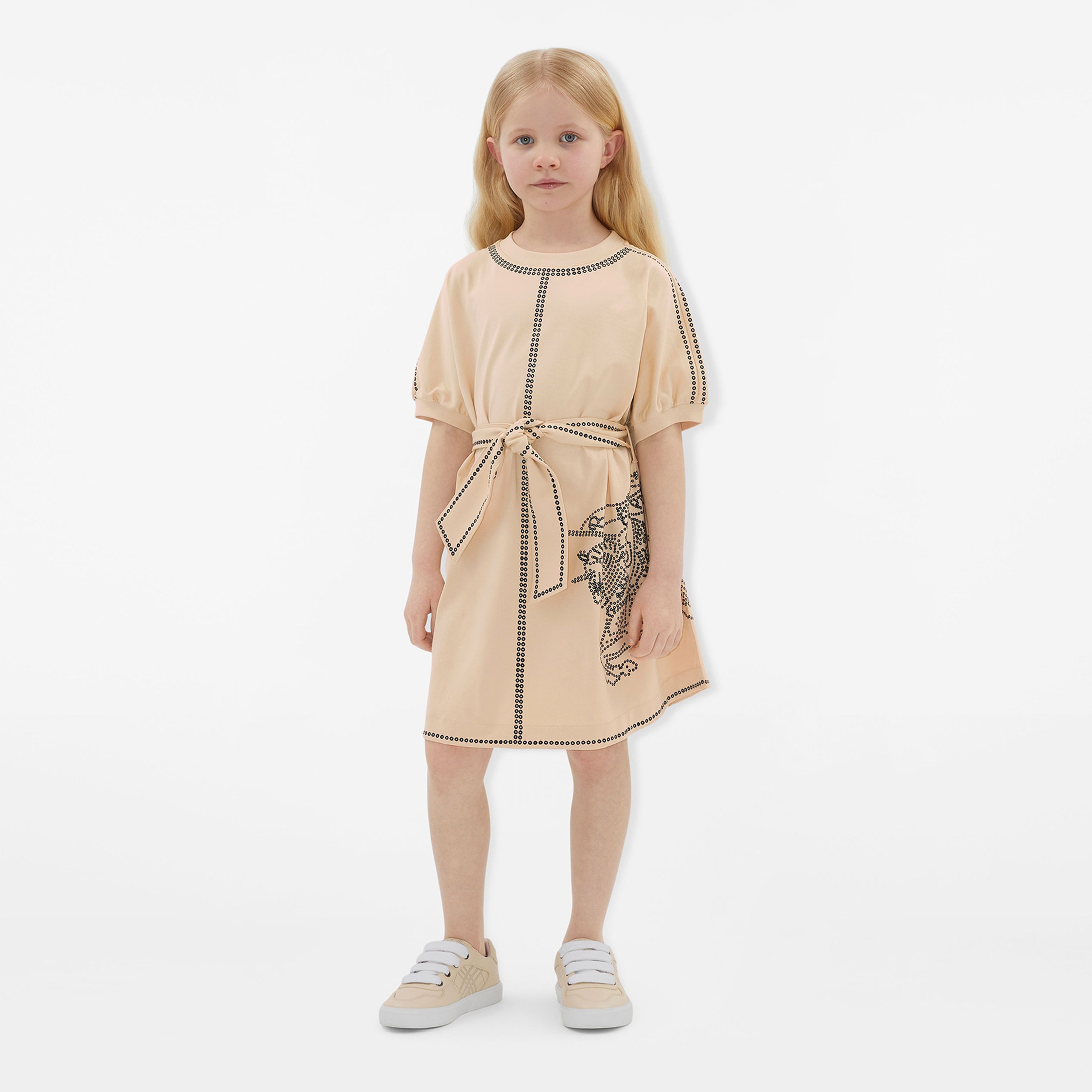 Burberry Çocuk Turuncu Elbise