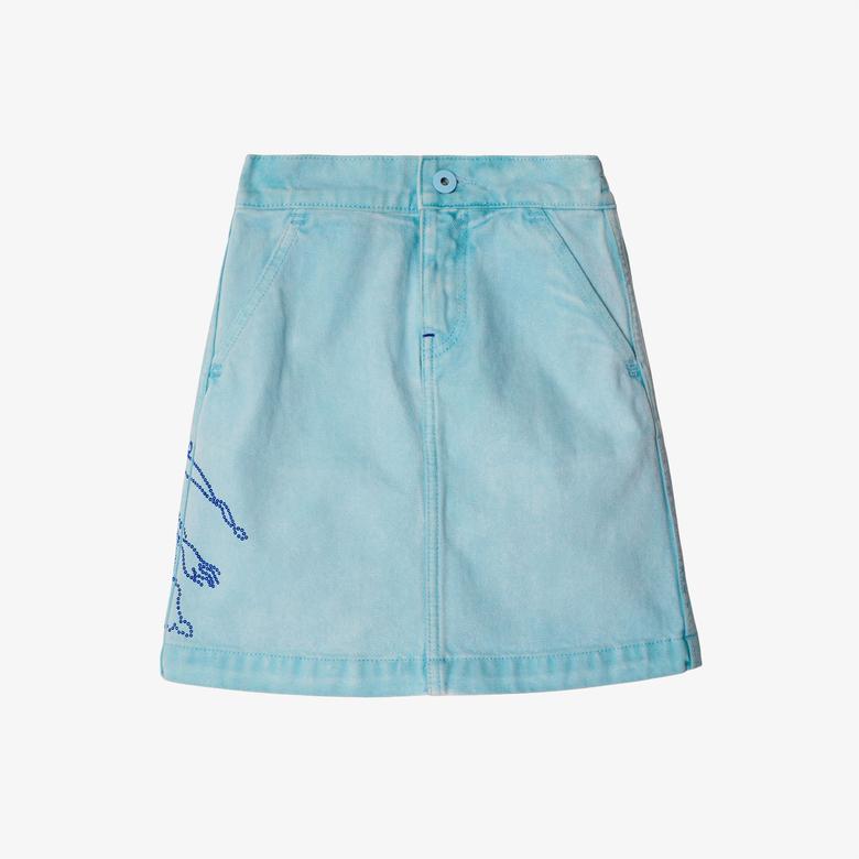 Burberry Çocuk Mavi Etek
