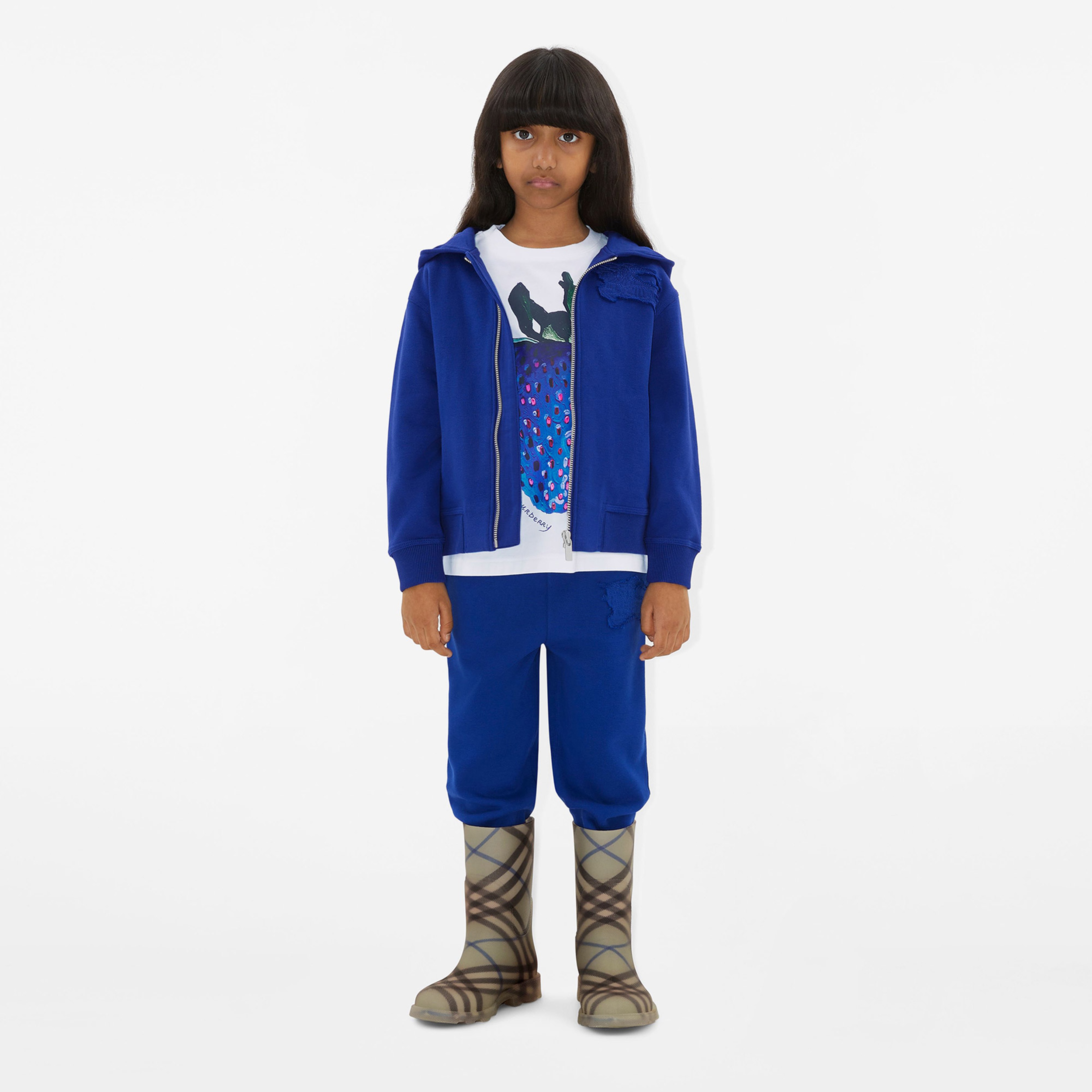 Burberry Çocuk Mavi Eşofman