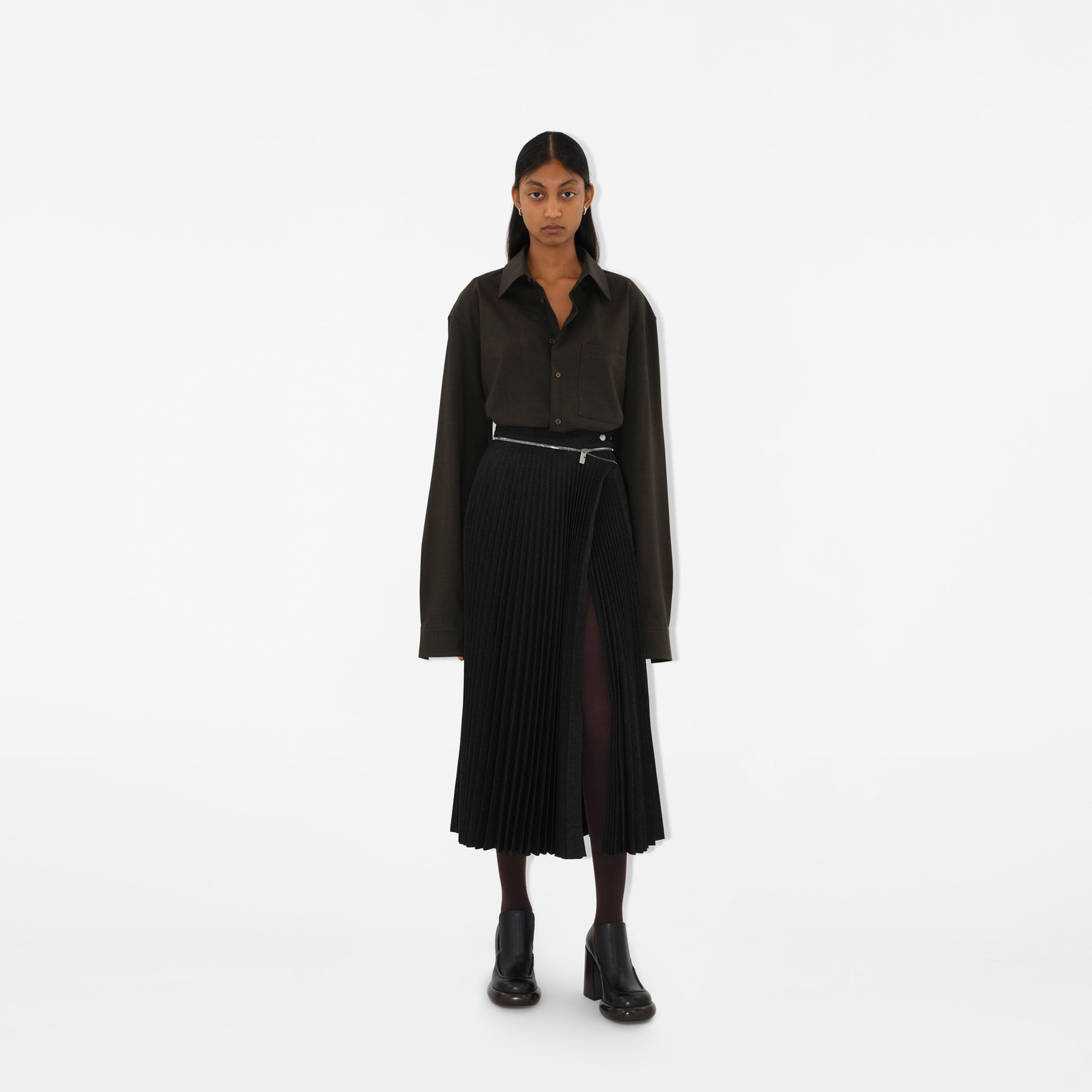 Burberry Kadın Mavi Etek