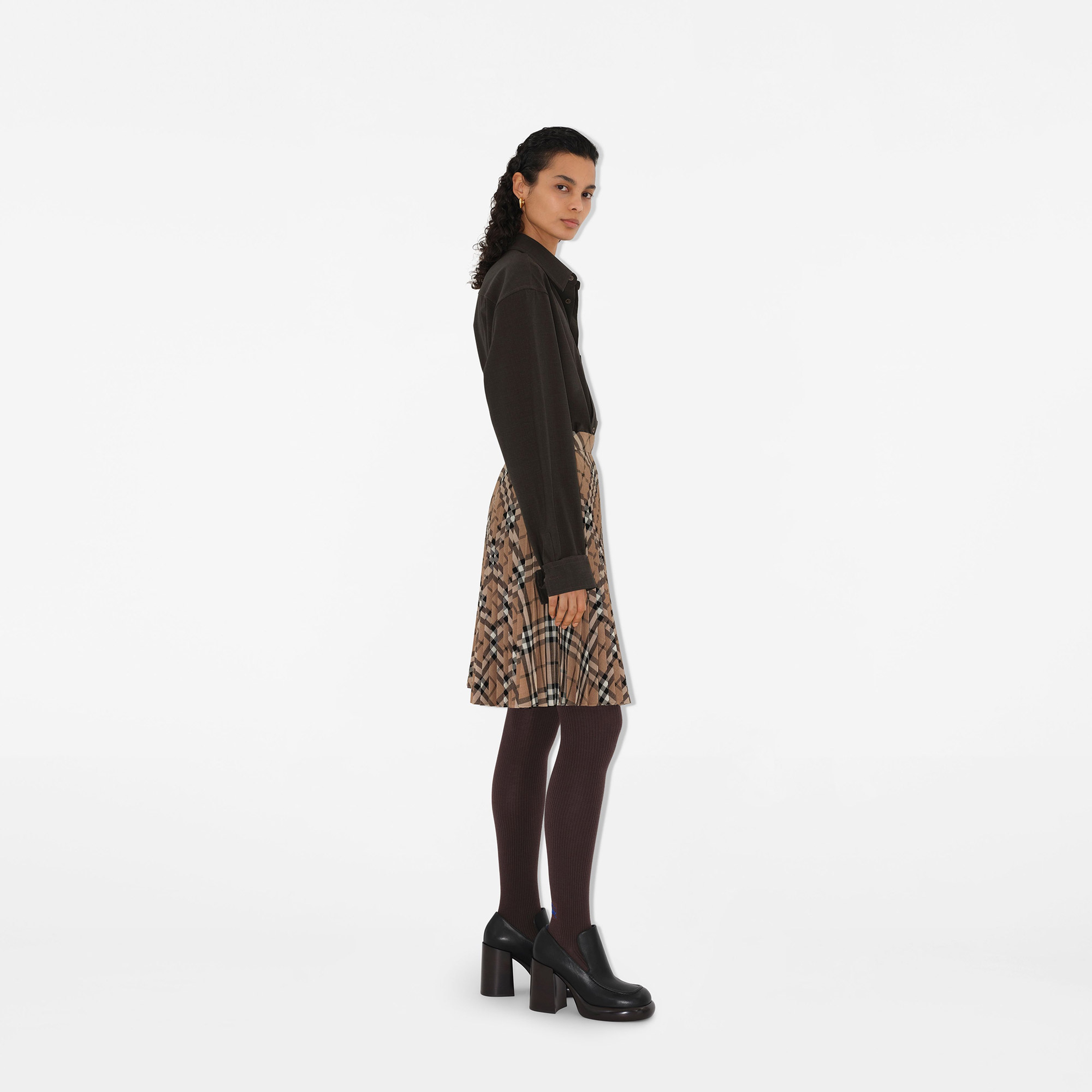 Burberry Kadın Bej Etek