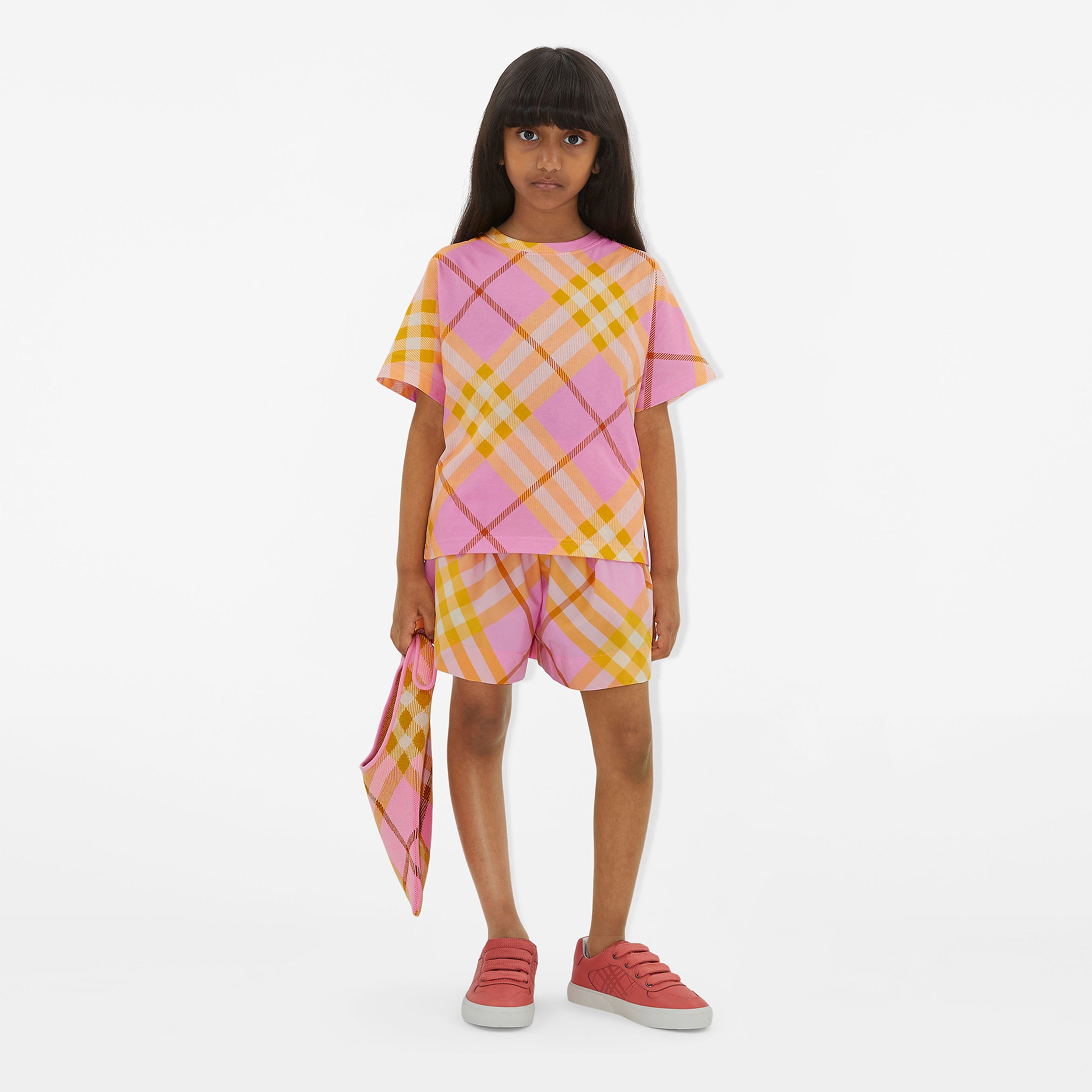 Burberry Çocuk Pembe Etek