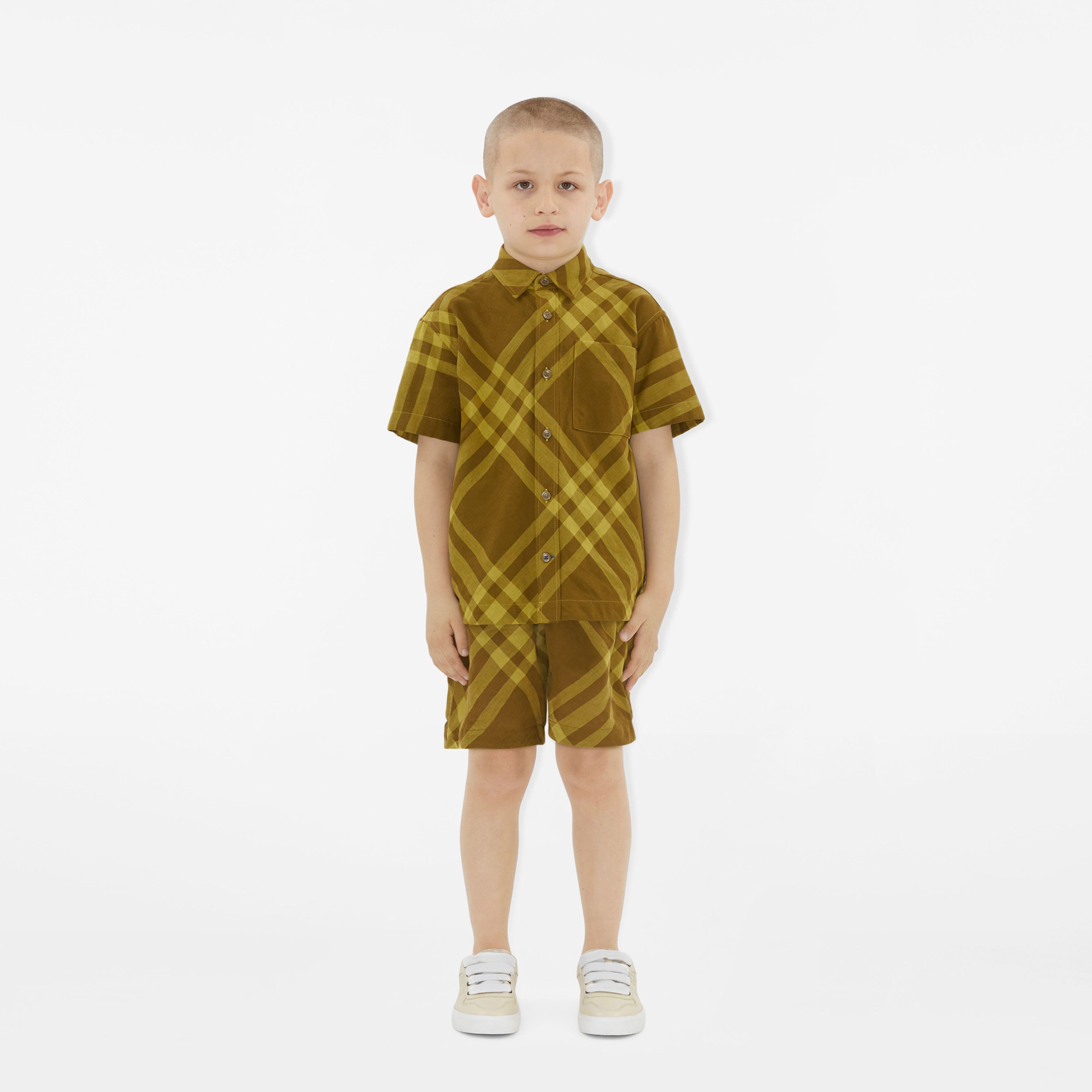 Burberry Çocuk Altın Gömlek