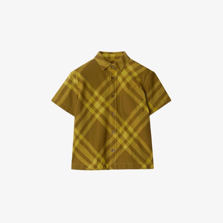 Burberry Çocuk Altın Gömlek