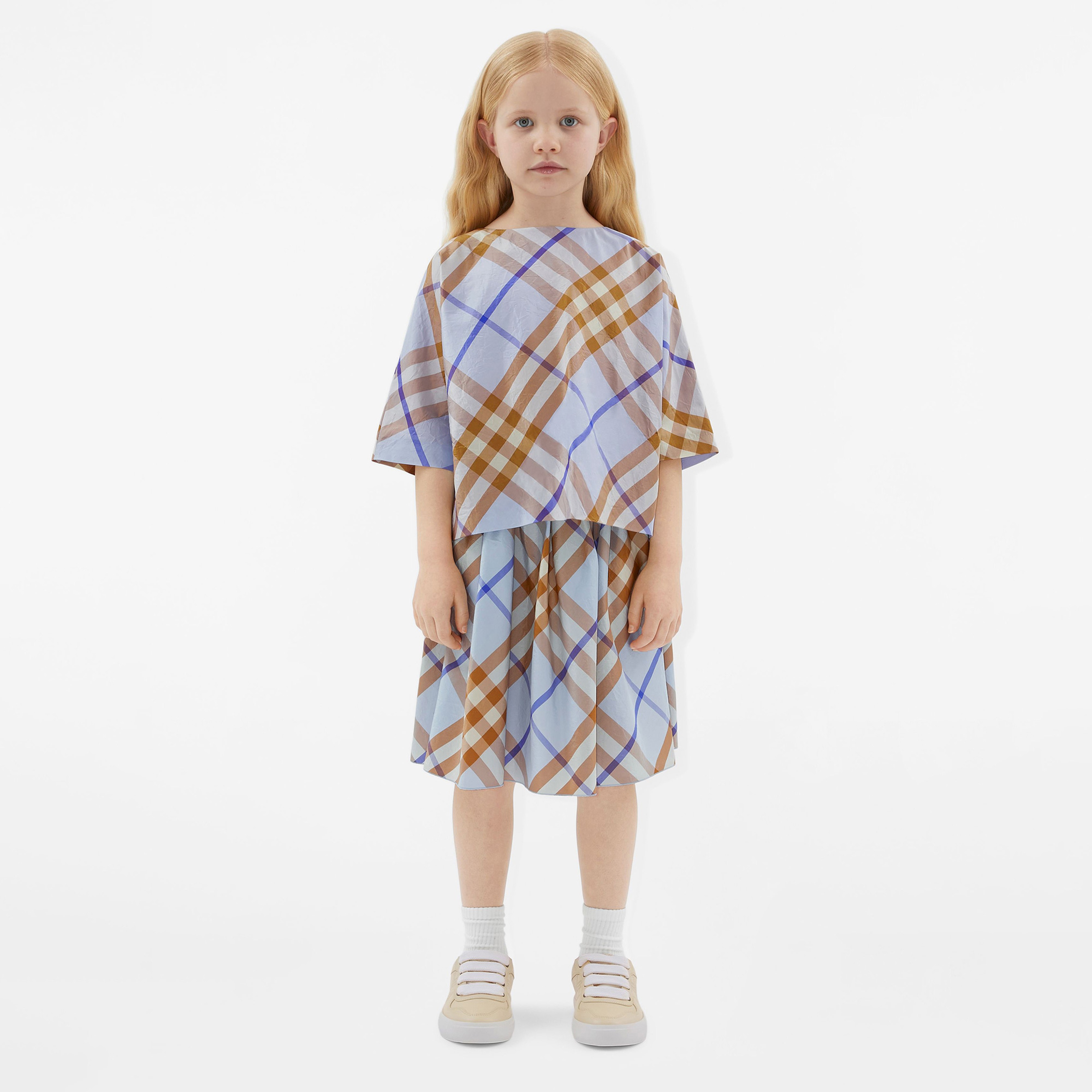 Burberry Çocuk Mavi Gömlek