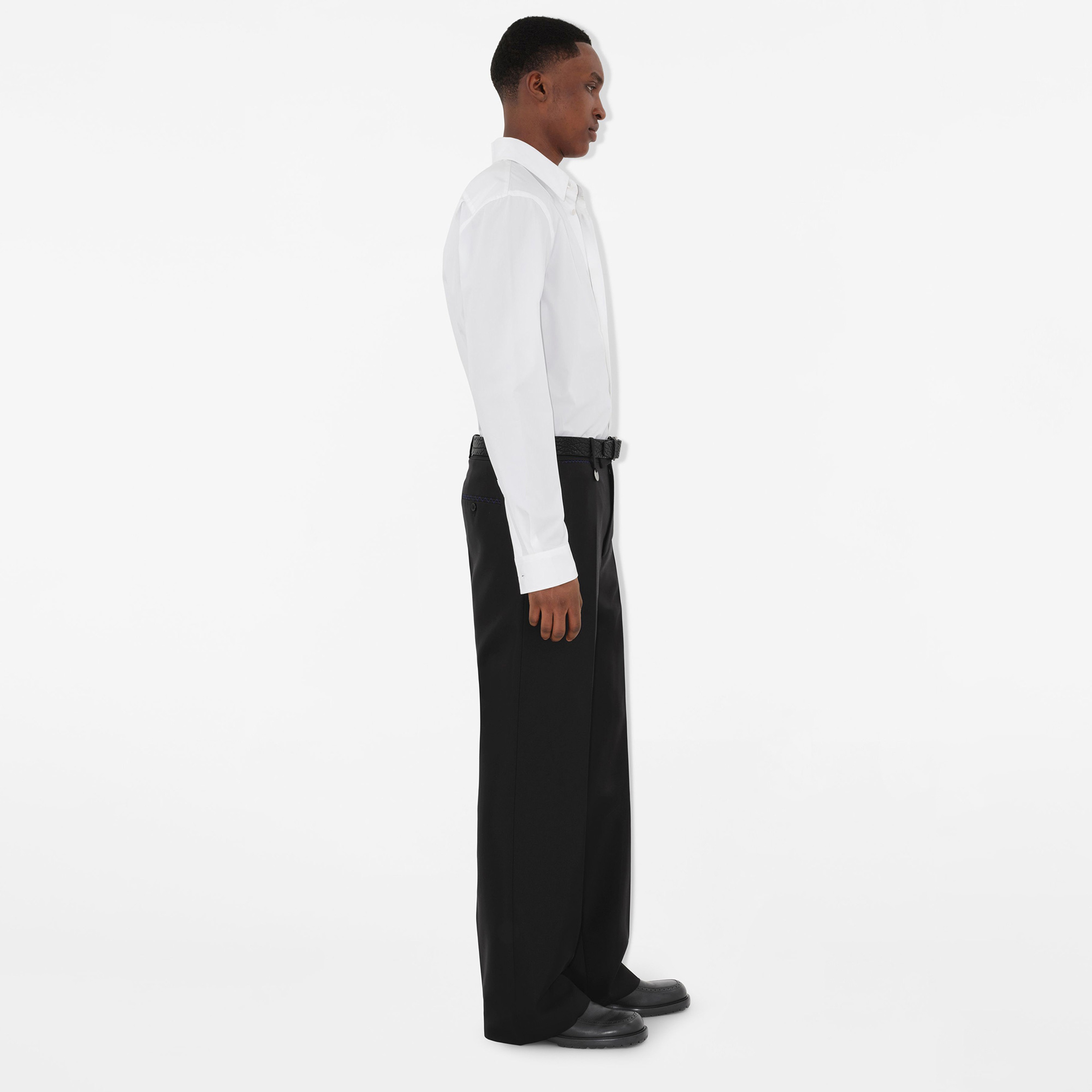 Burberry Erkek Beyaz Gömlek