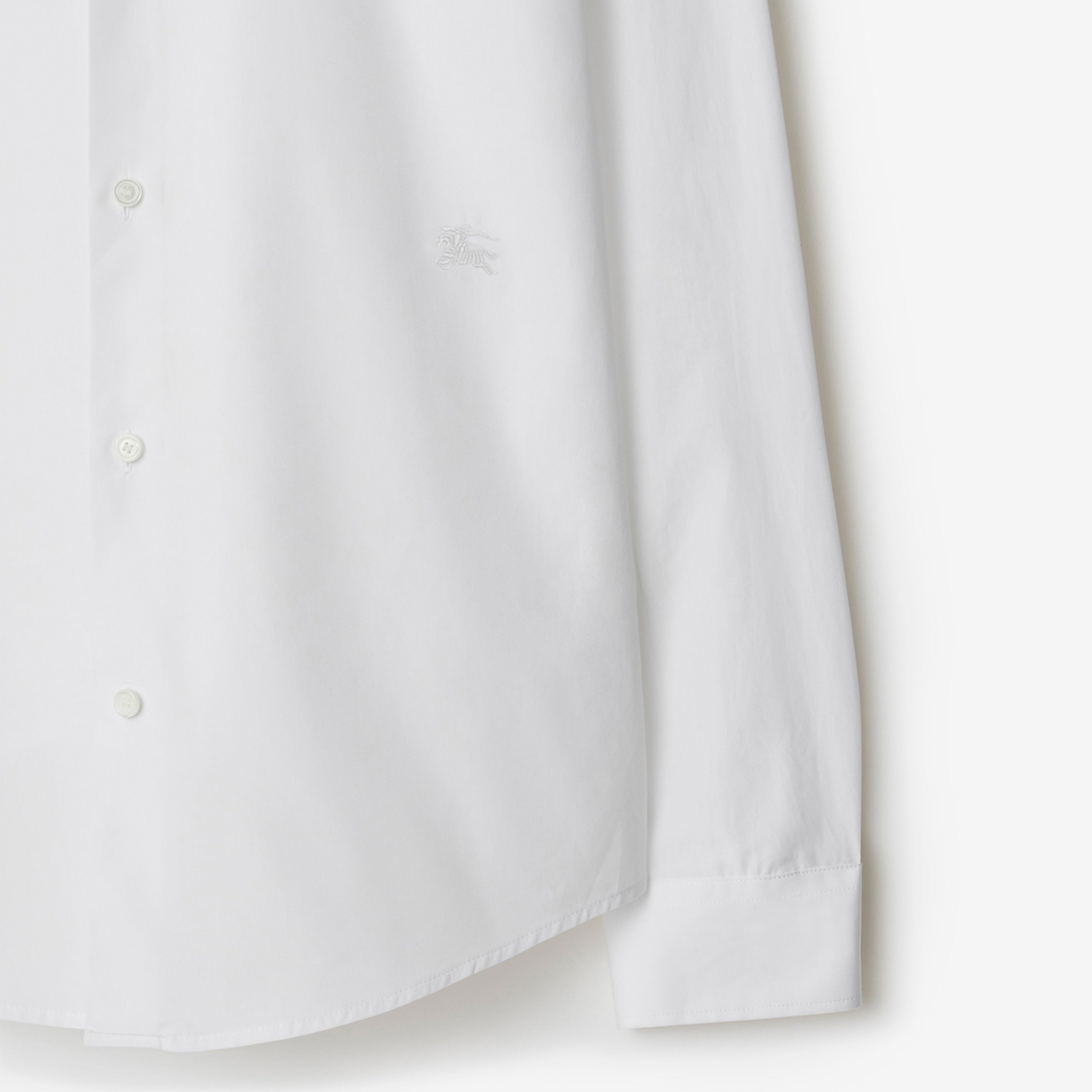 Burberry Erkek Beyaz Gömlek