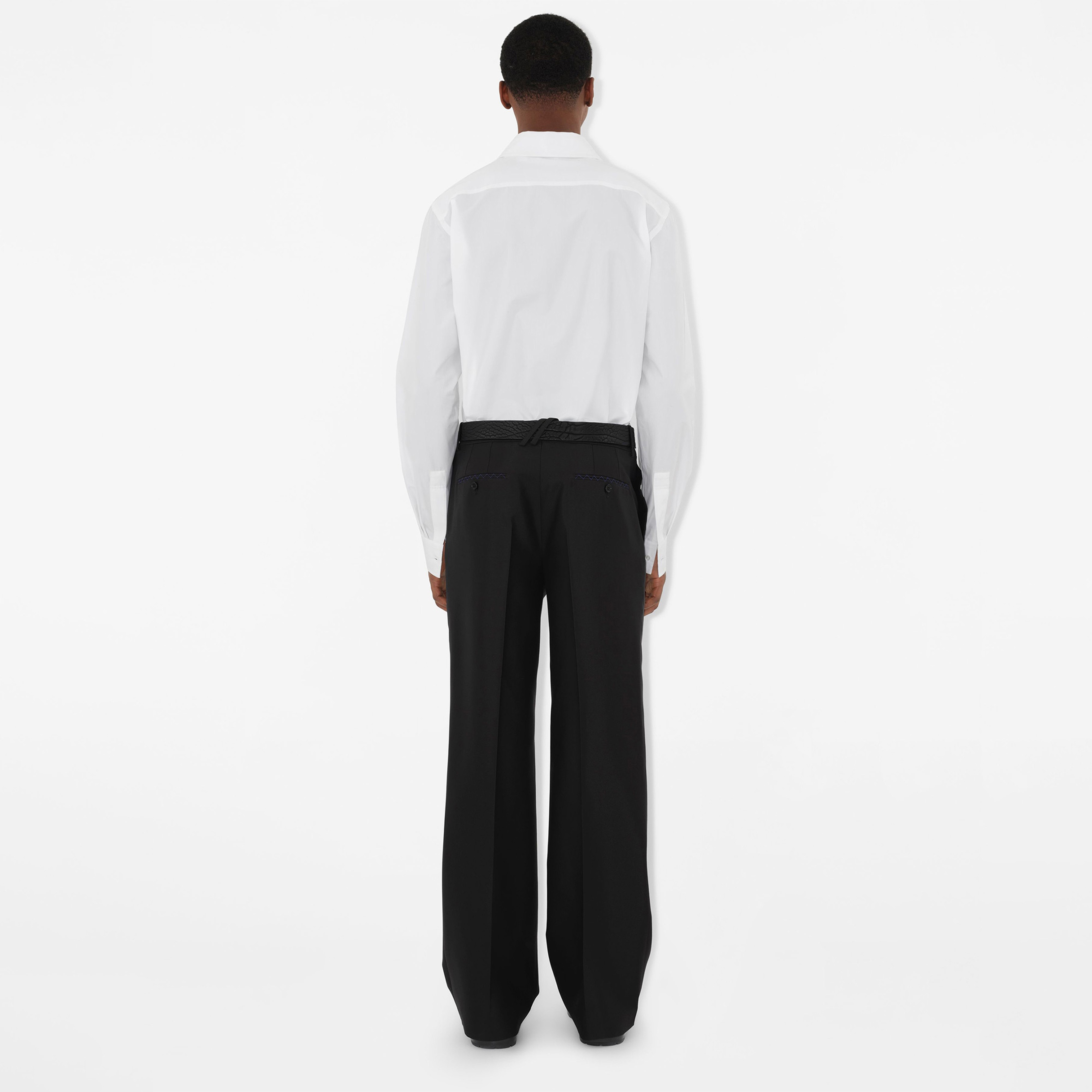 Burberry Erkek Beyaz Gömlek