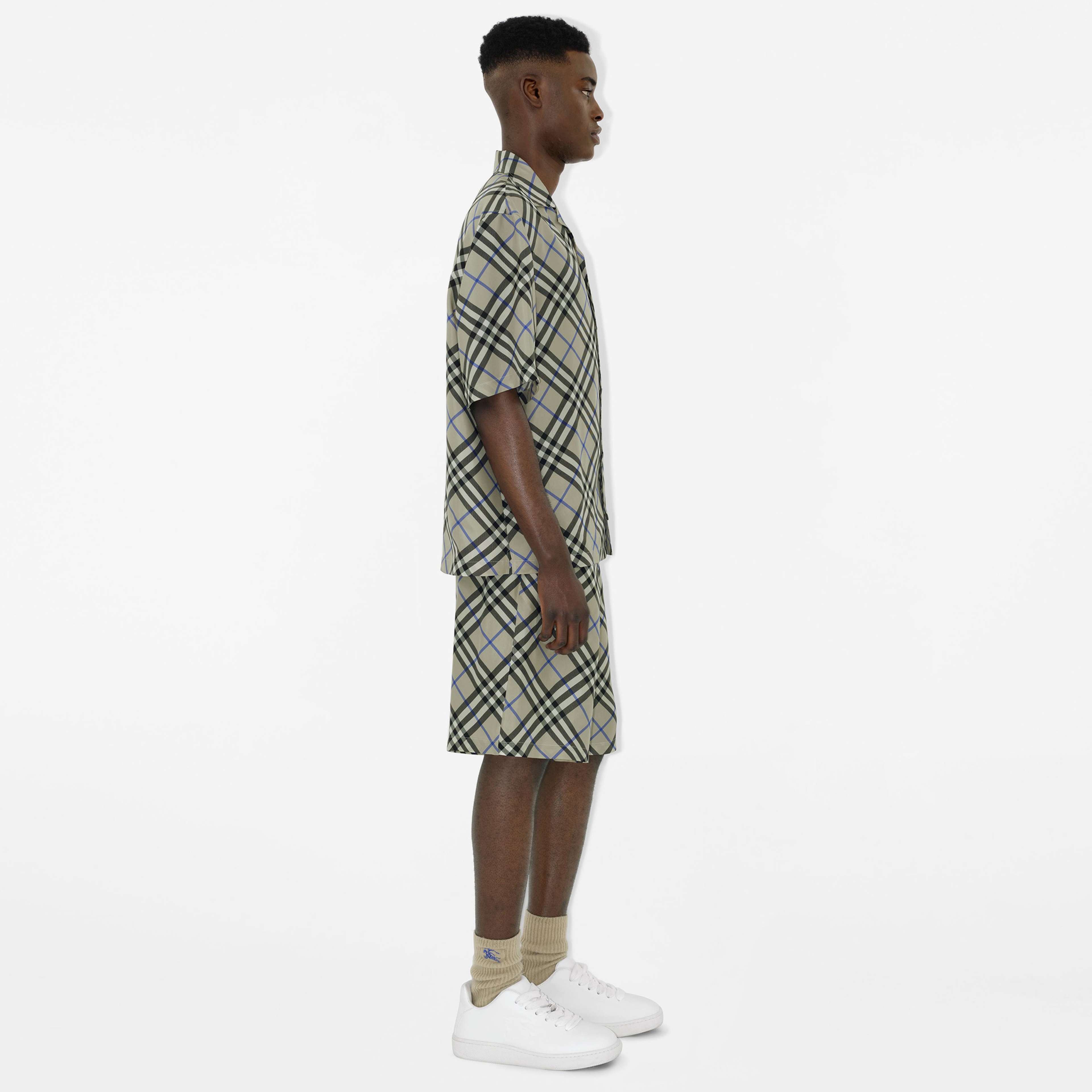 Burberry Erkek Yeşil Gömlek