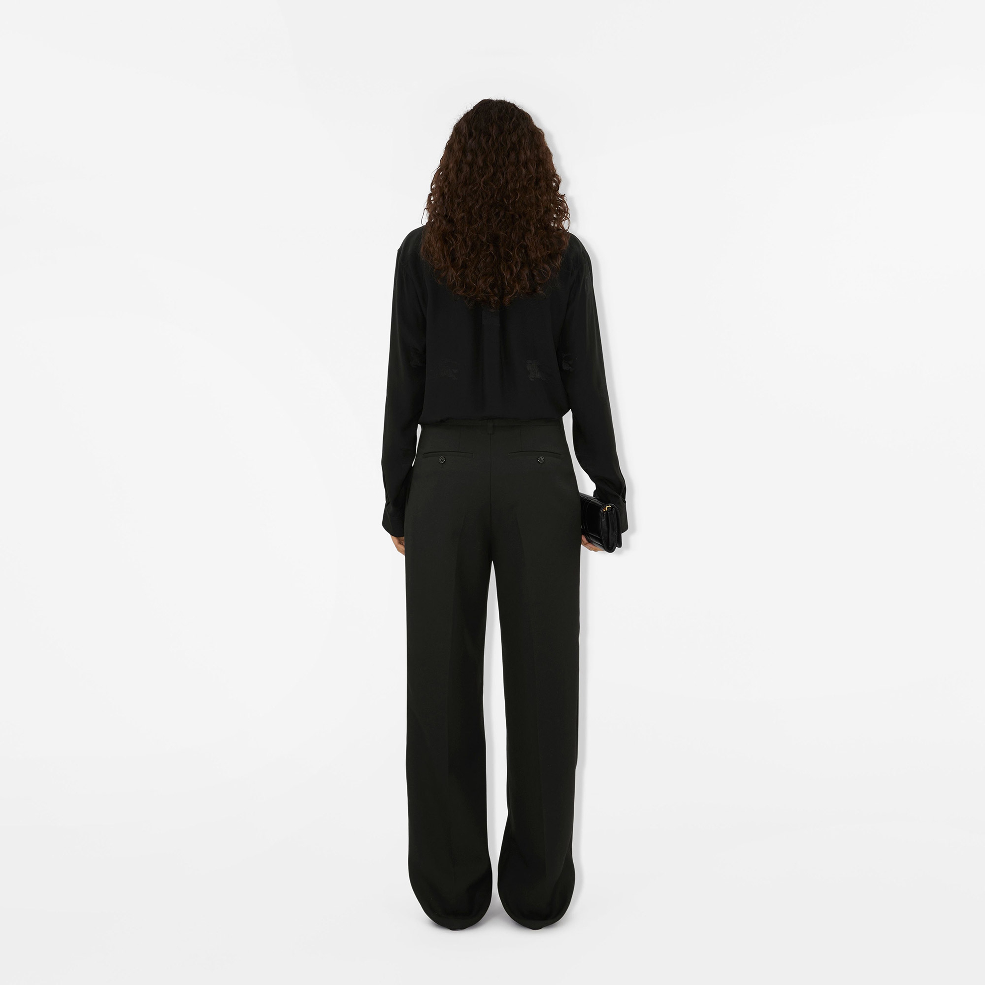 Burberry Kadın Siyah Gömlek