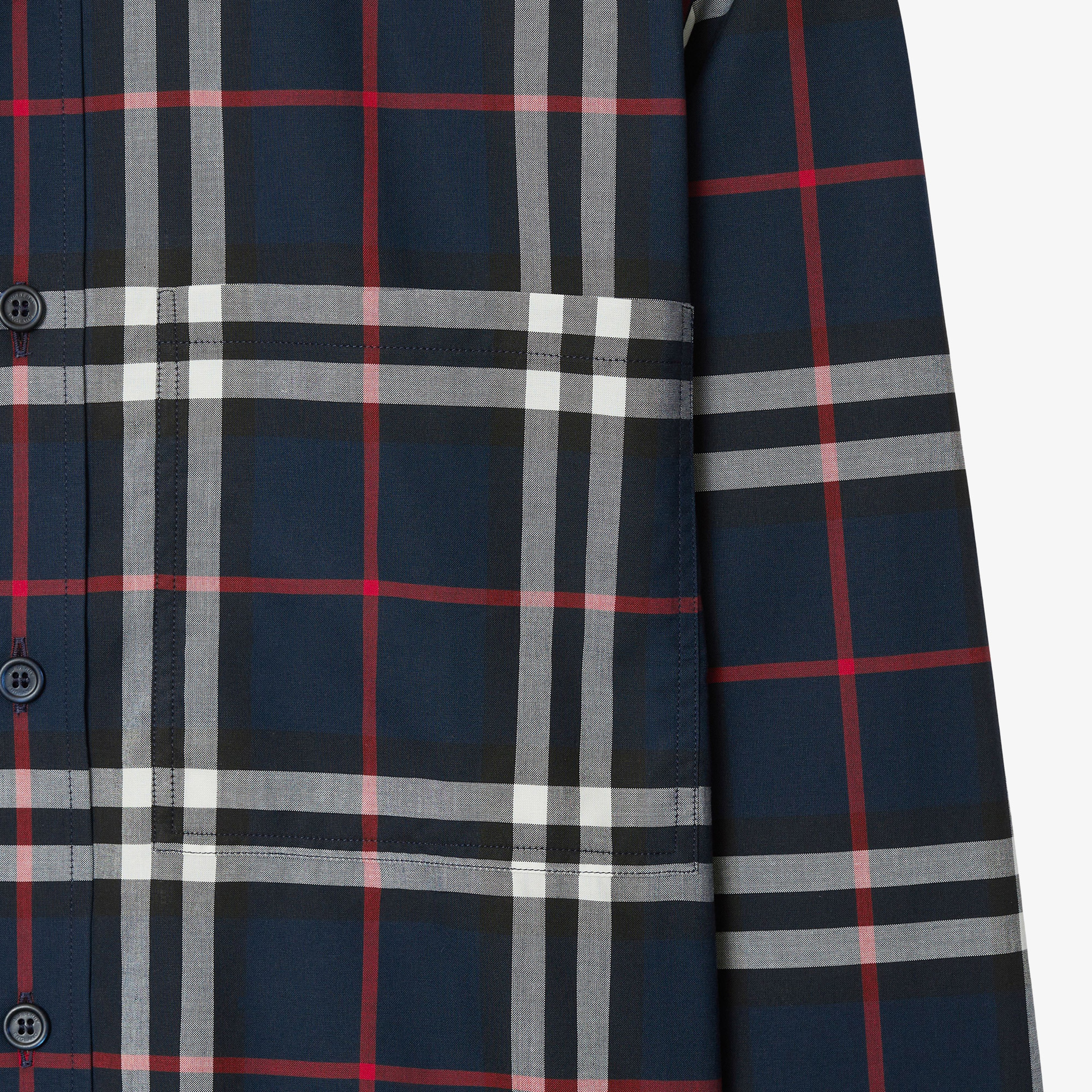 Burberry Erkek Lacivert Gömlek