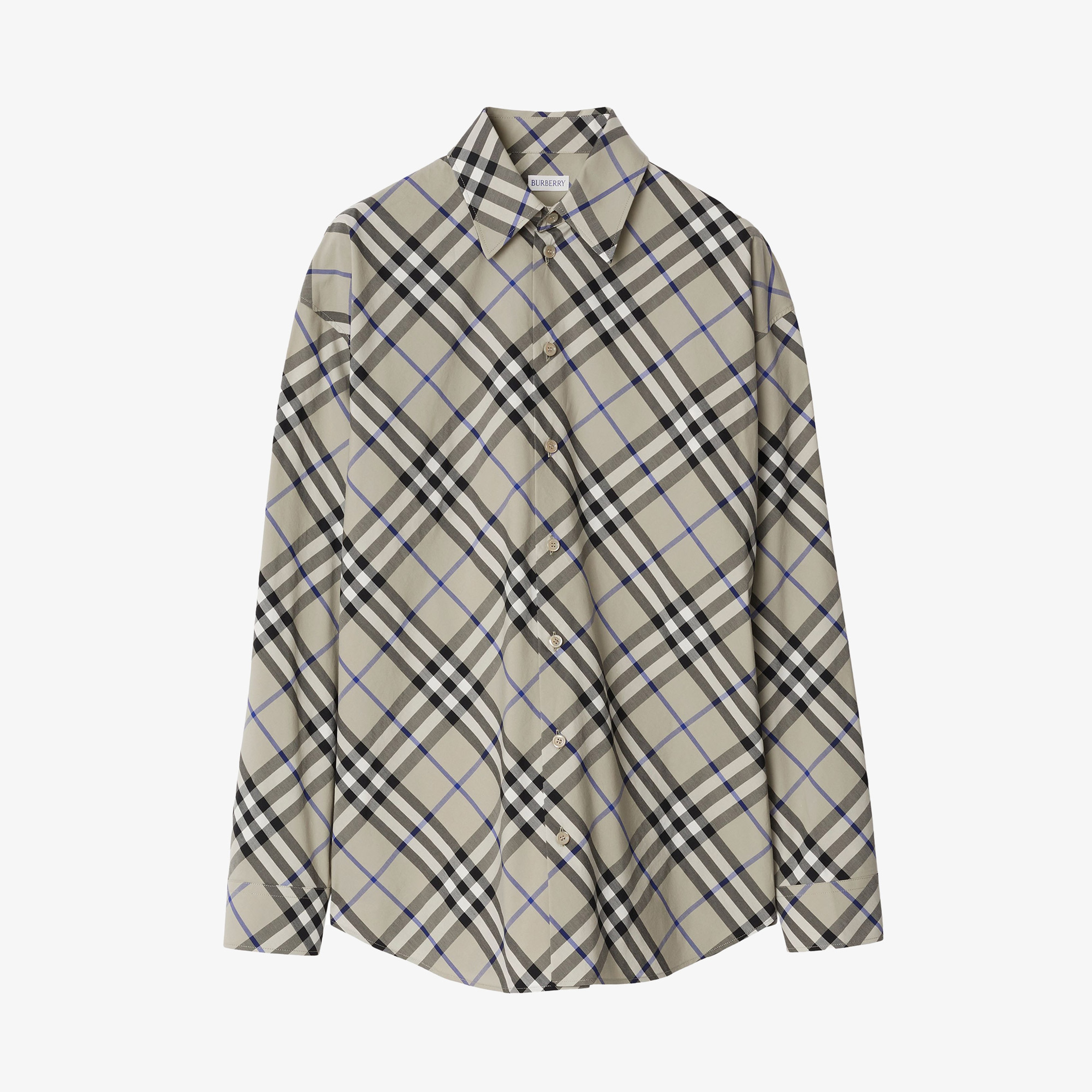 Burberry Kadın Yeşil Gömlek