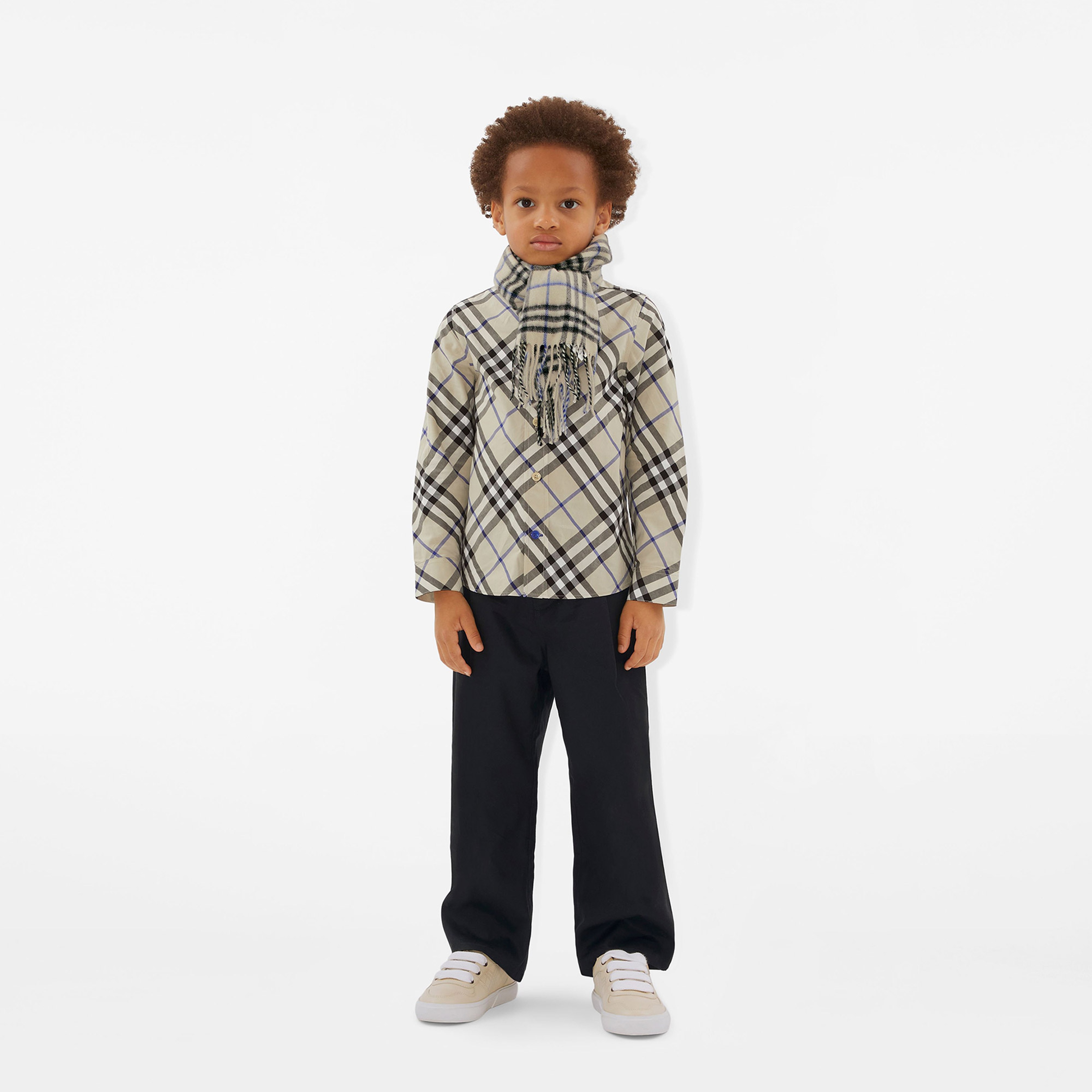 Burberry Çocuk Yeşil Gömlek