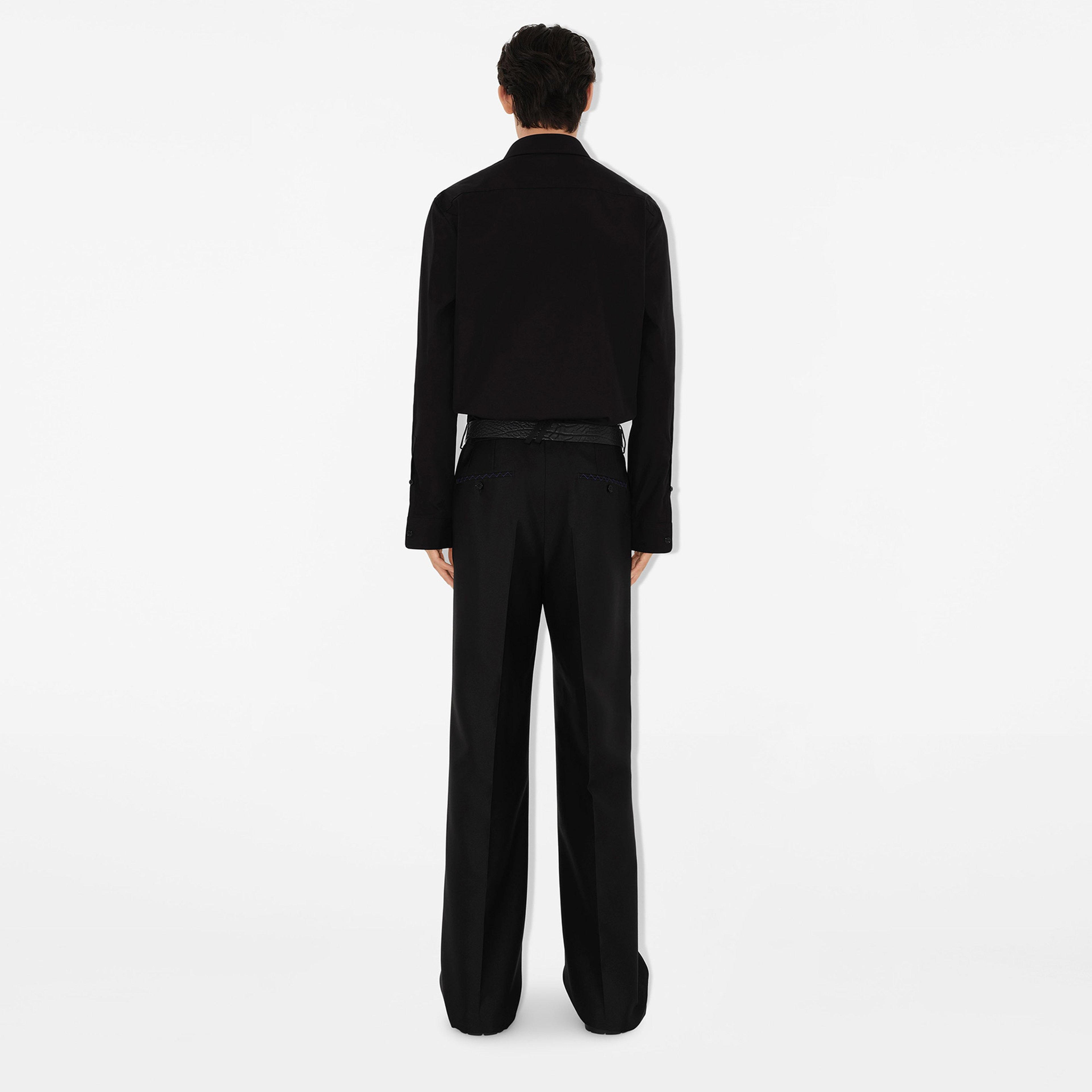 Burberry Erkek Siyah Gömlek