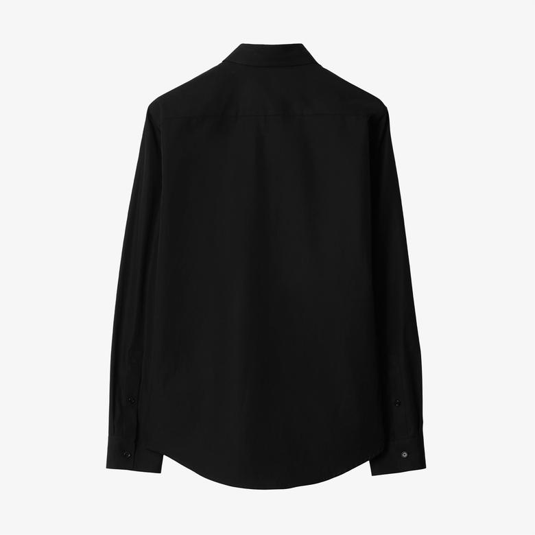 Burberry Erkek Siyah Gömlek