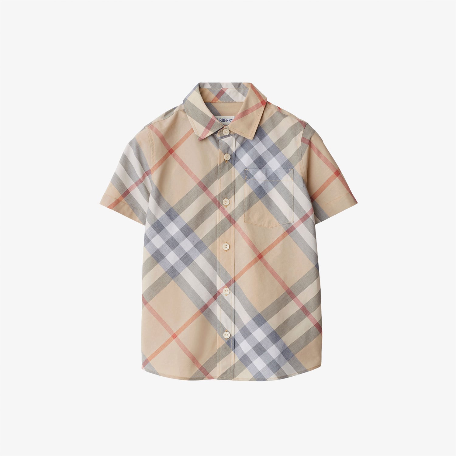 Burberry Çocuk Gri Gömlek10 Yaş8092353| Occasion