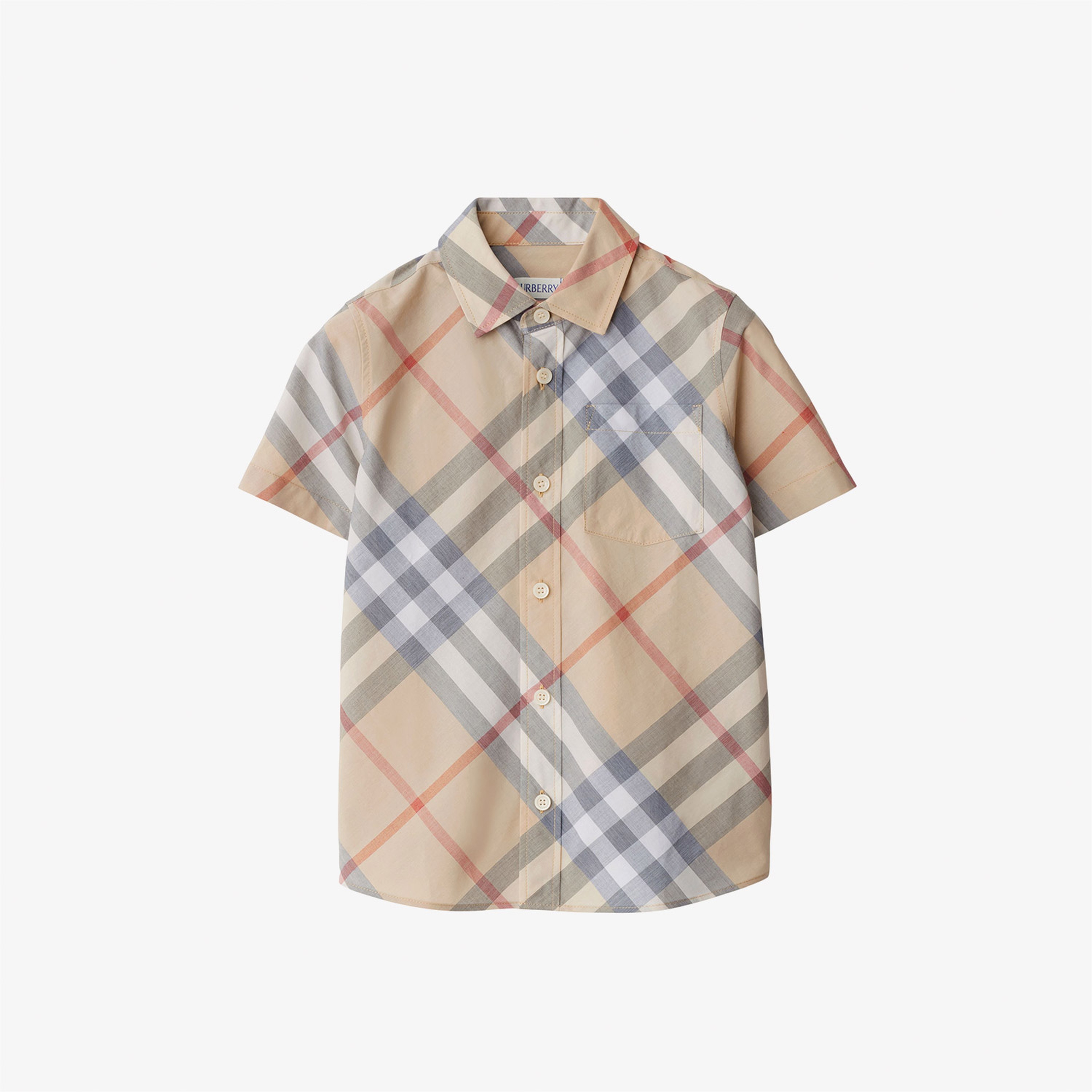 Burberry Çocuk Gri Gömlek