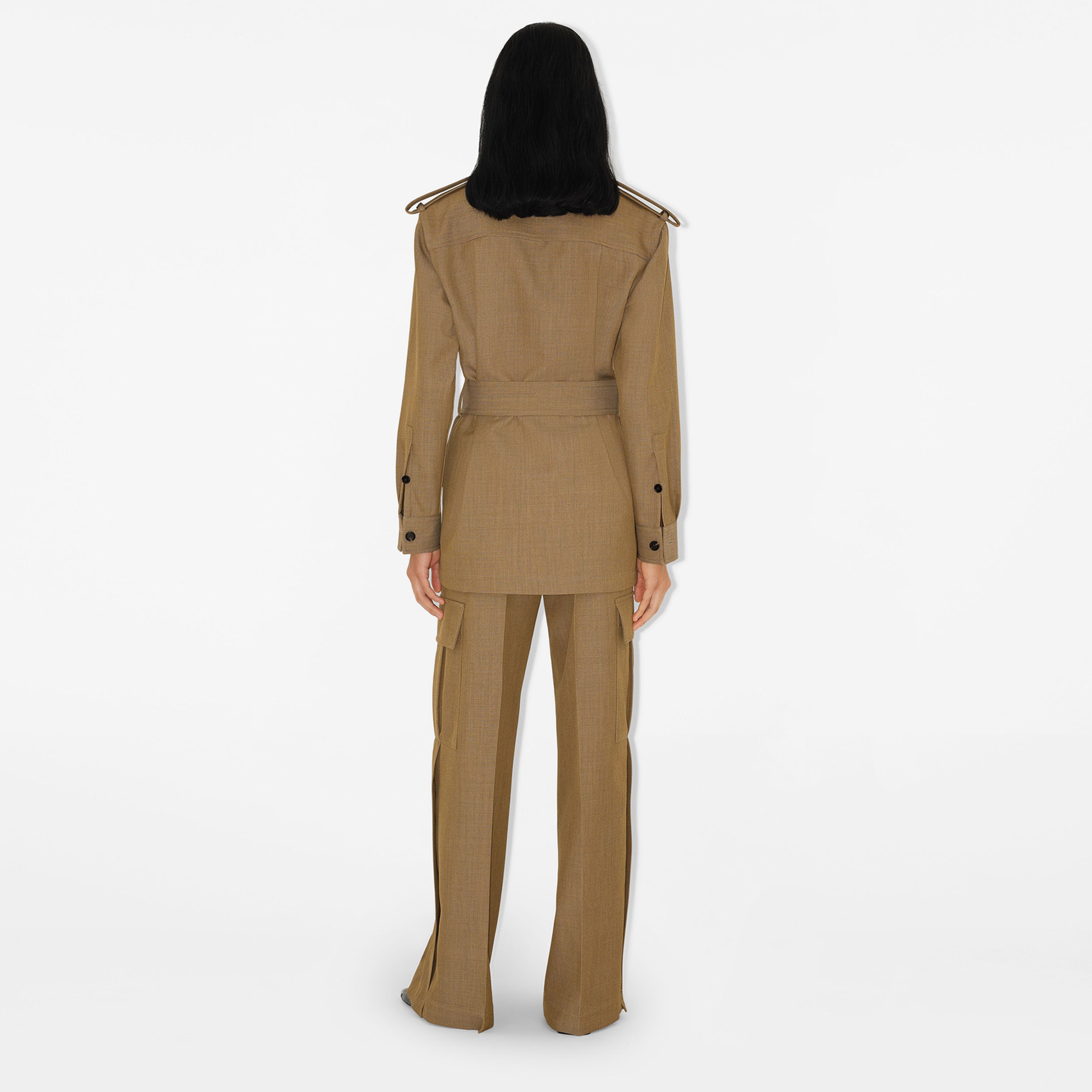 Burberry Kadın Bej Gömlek