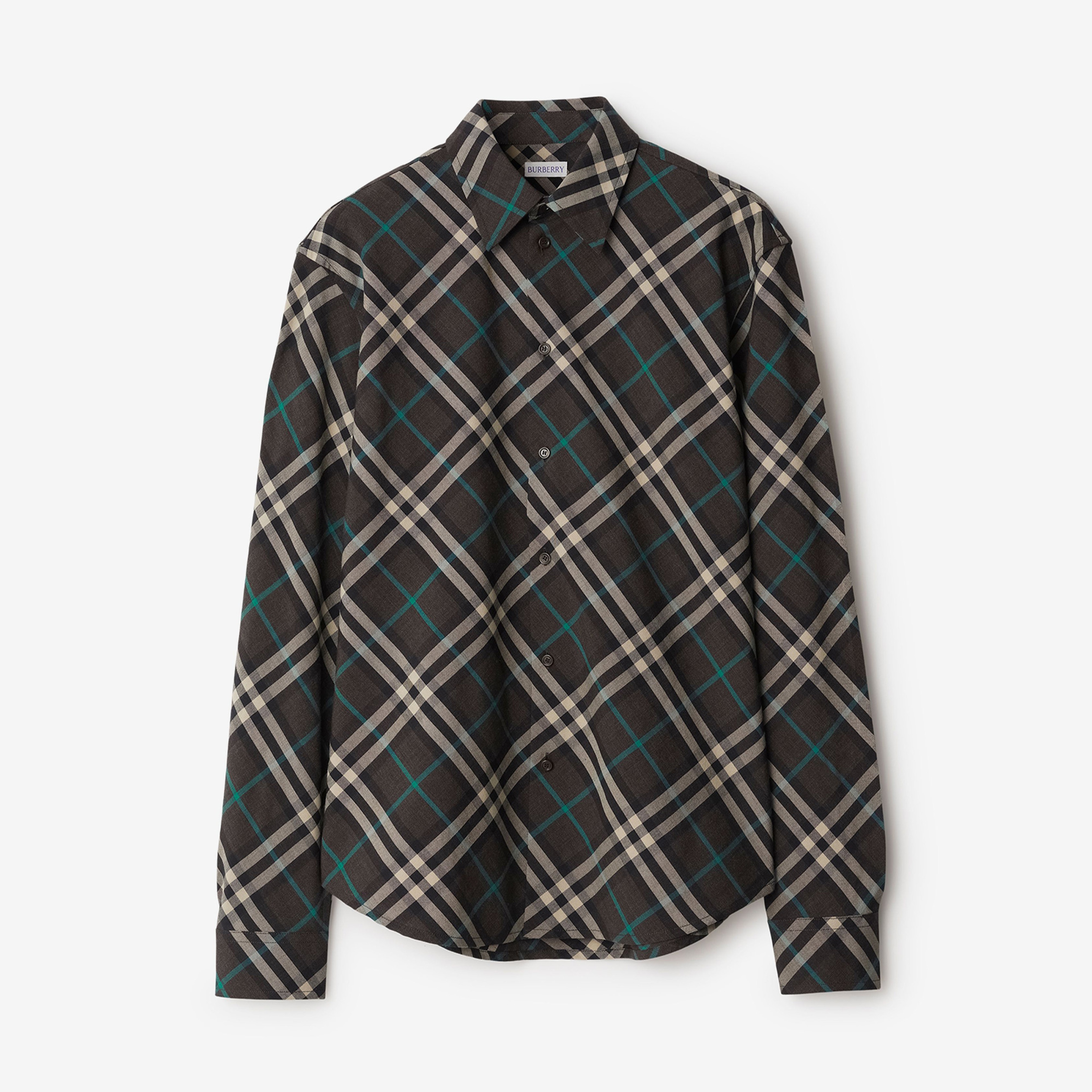 Burberry Erkek Bej Gömlek