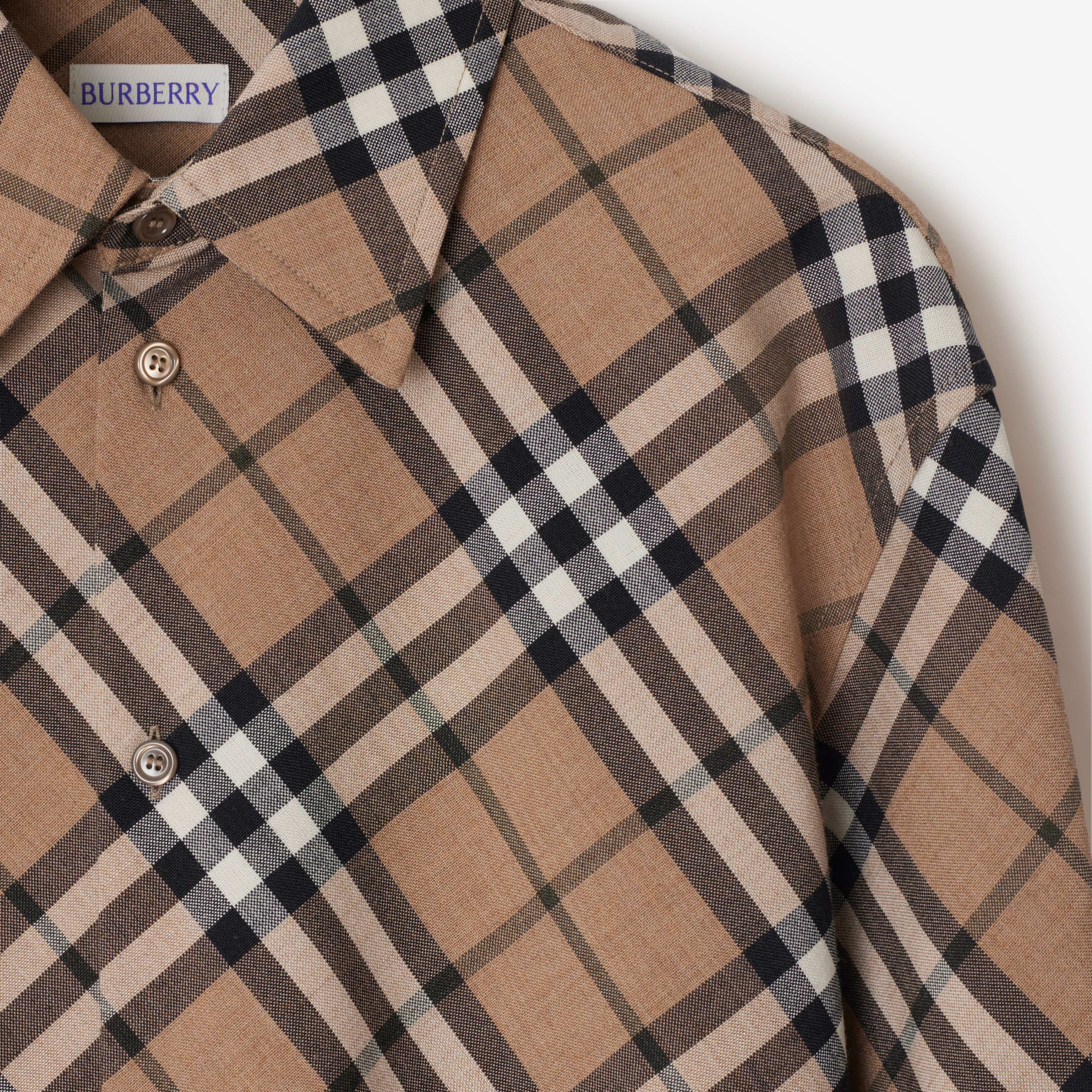 Burberry Kadın Bej Gömlek