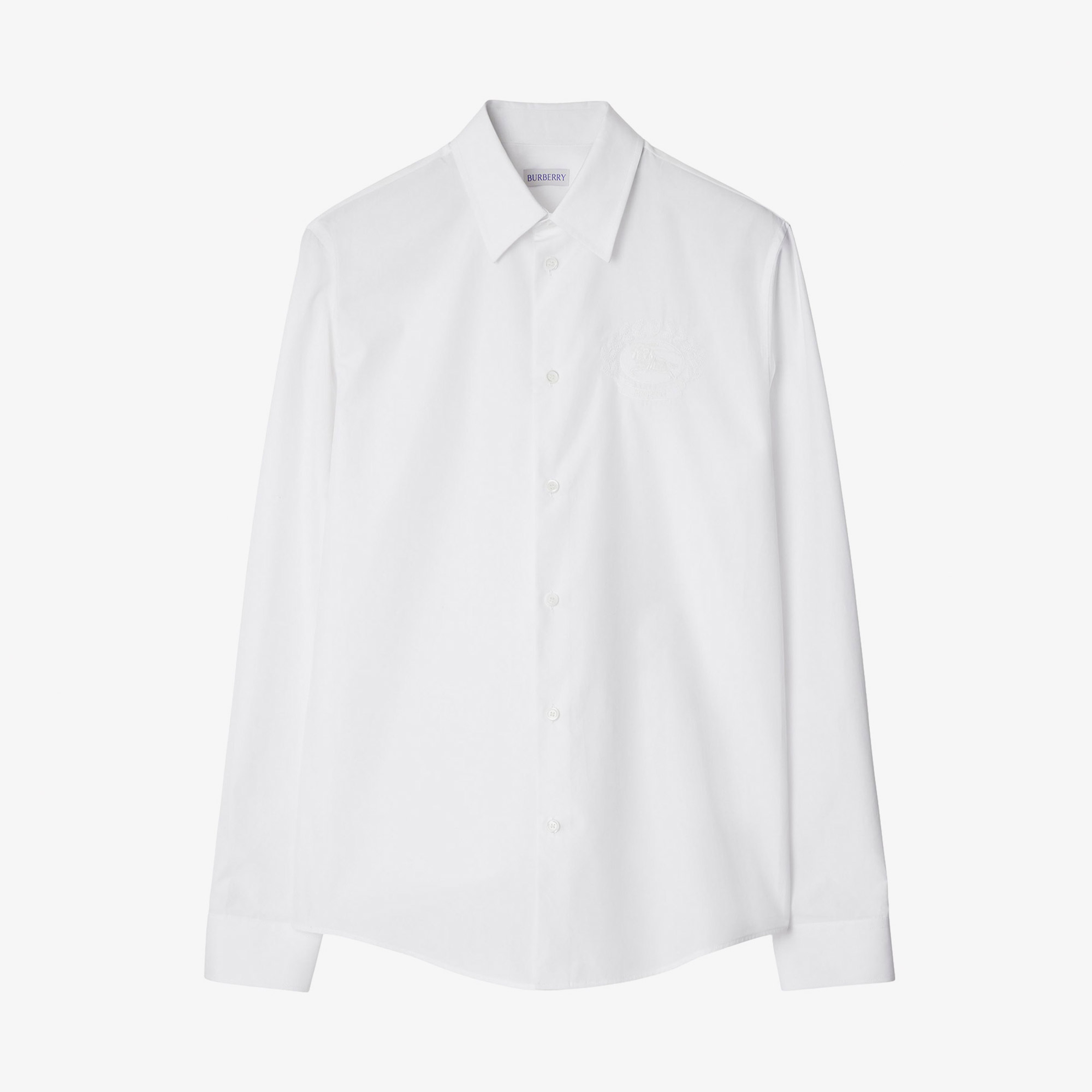 Burberry Erkek Beyaz Gömlek