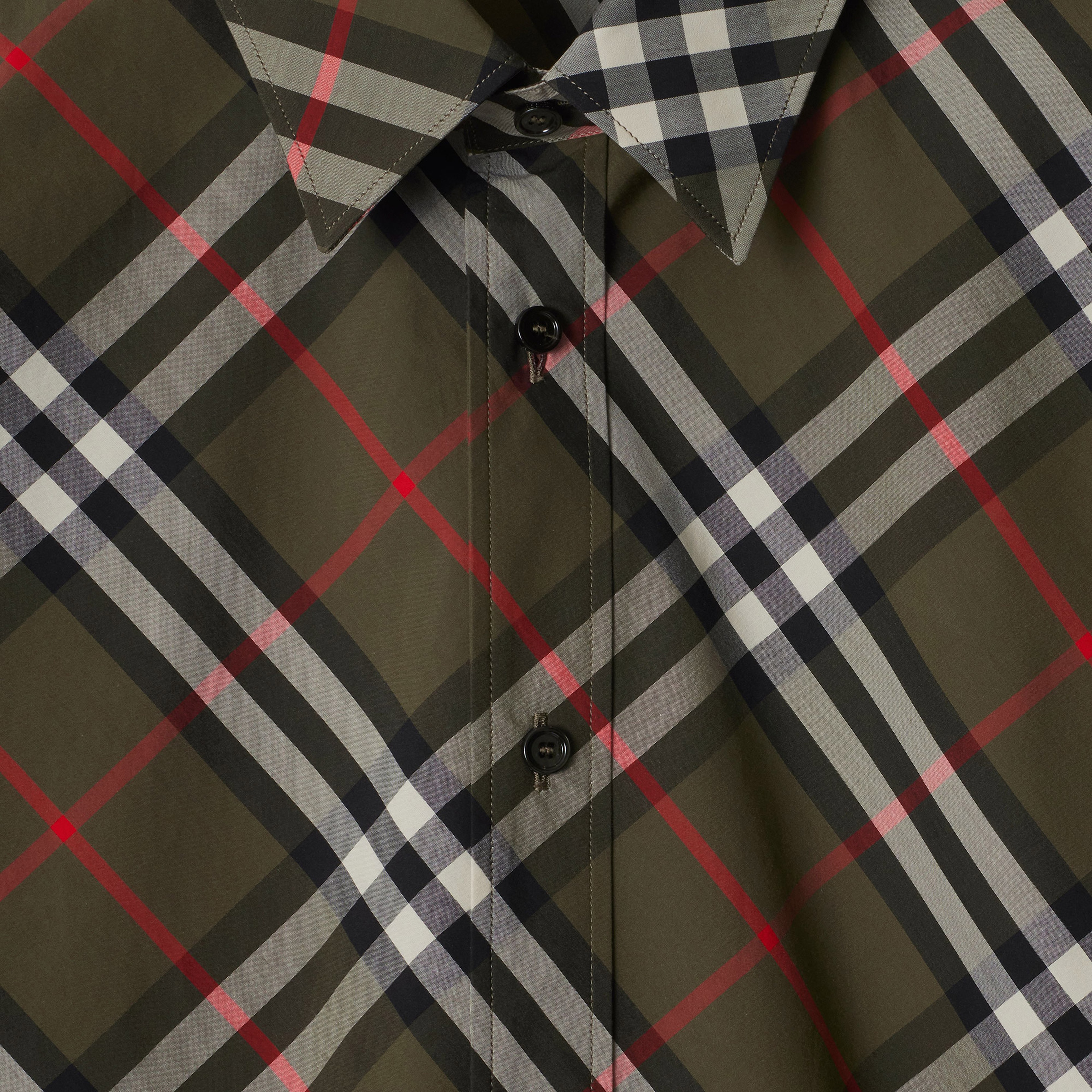 Burberry Erkek Gri Gömlek