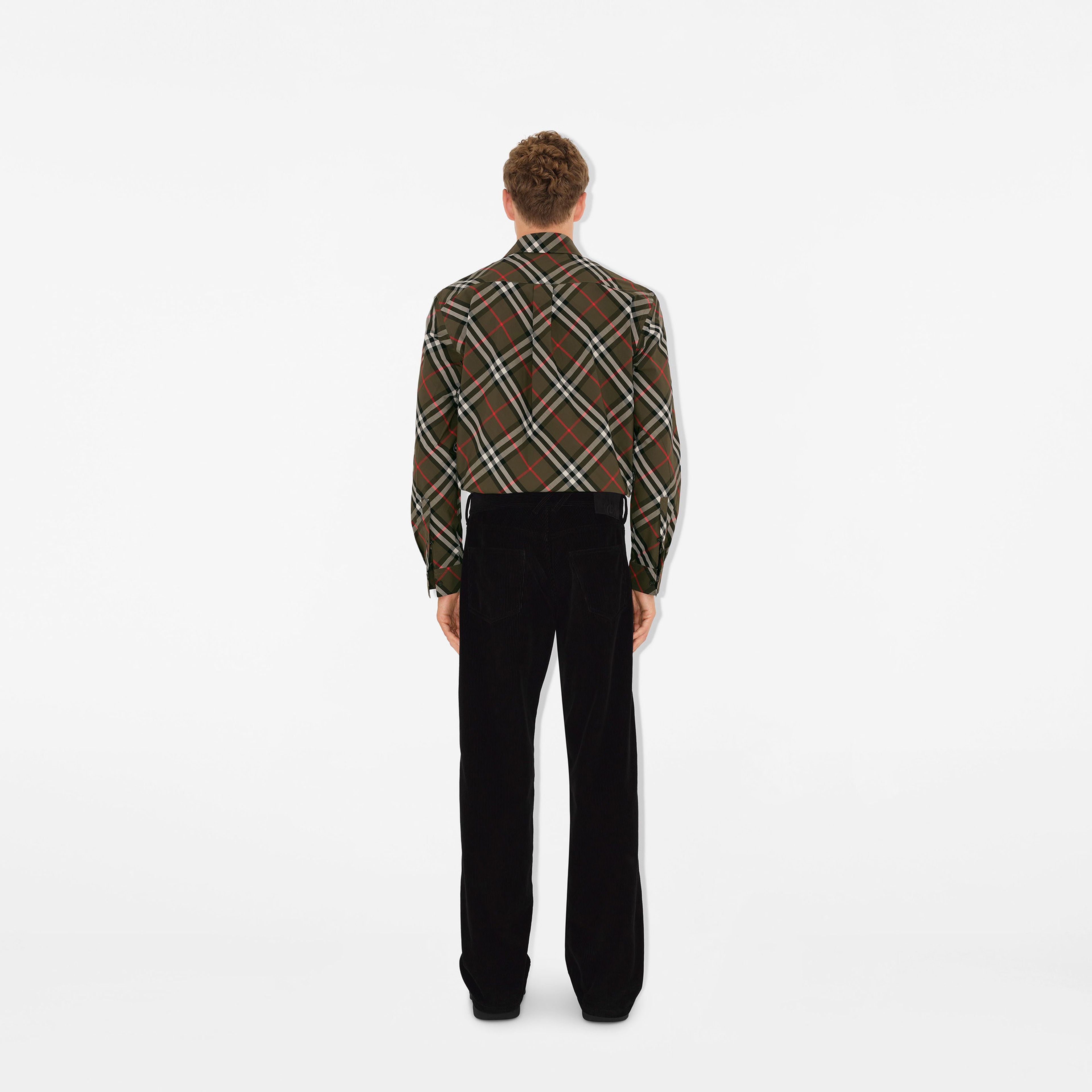 Burberry Erkek Gri Gömlek
