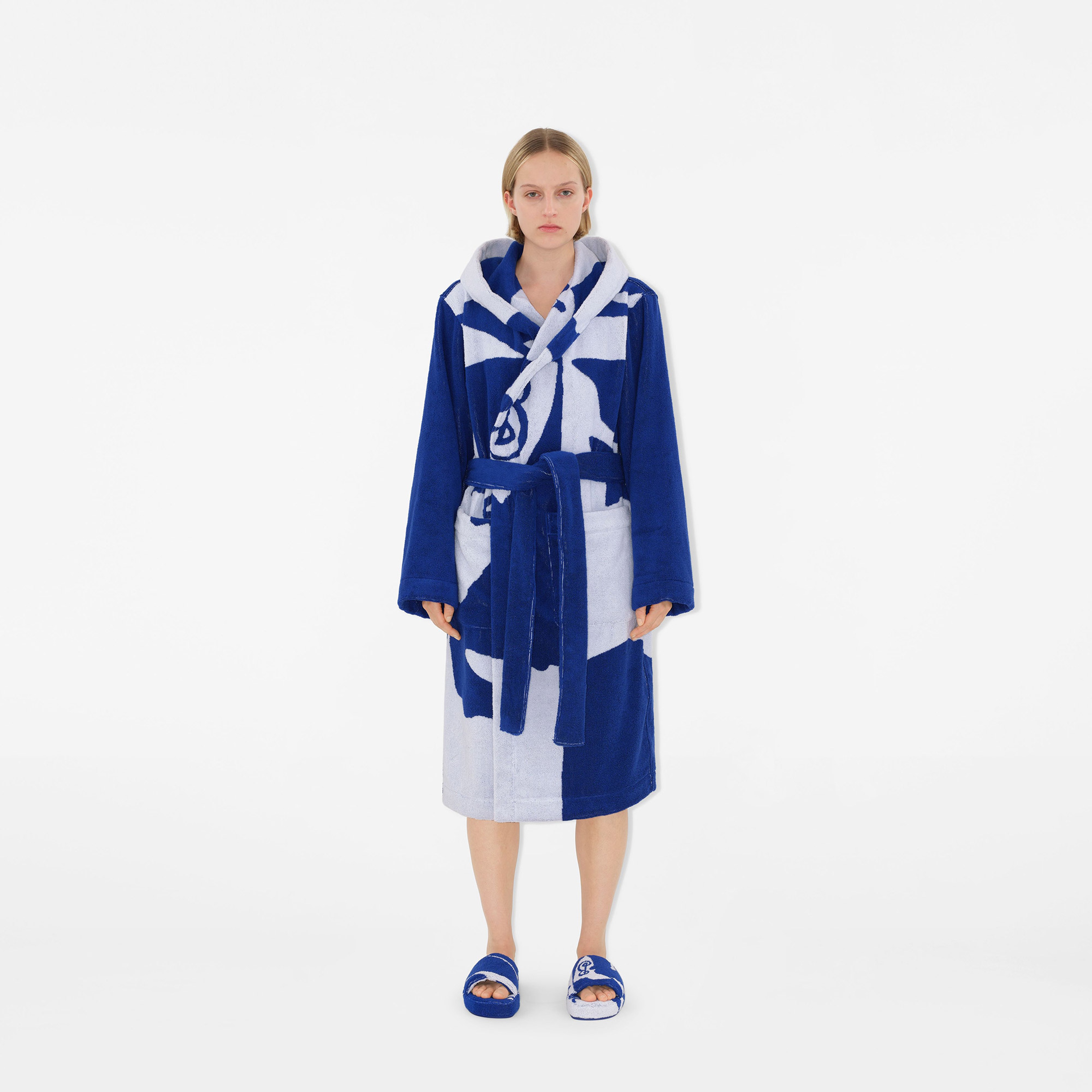 Burberry Kadın Mavi Havlu