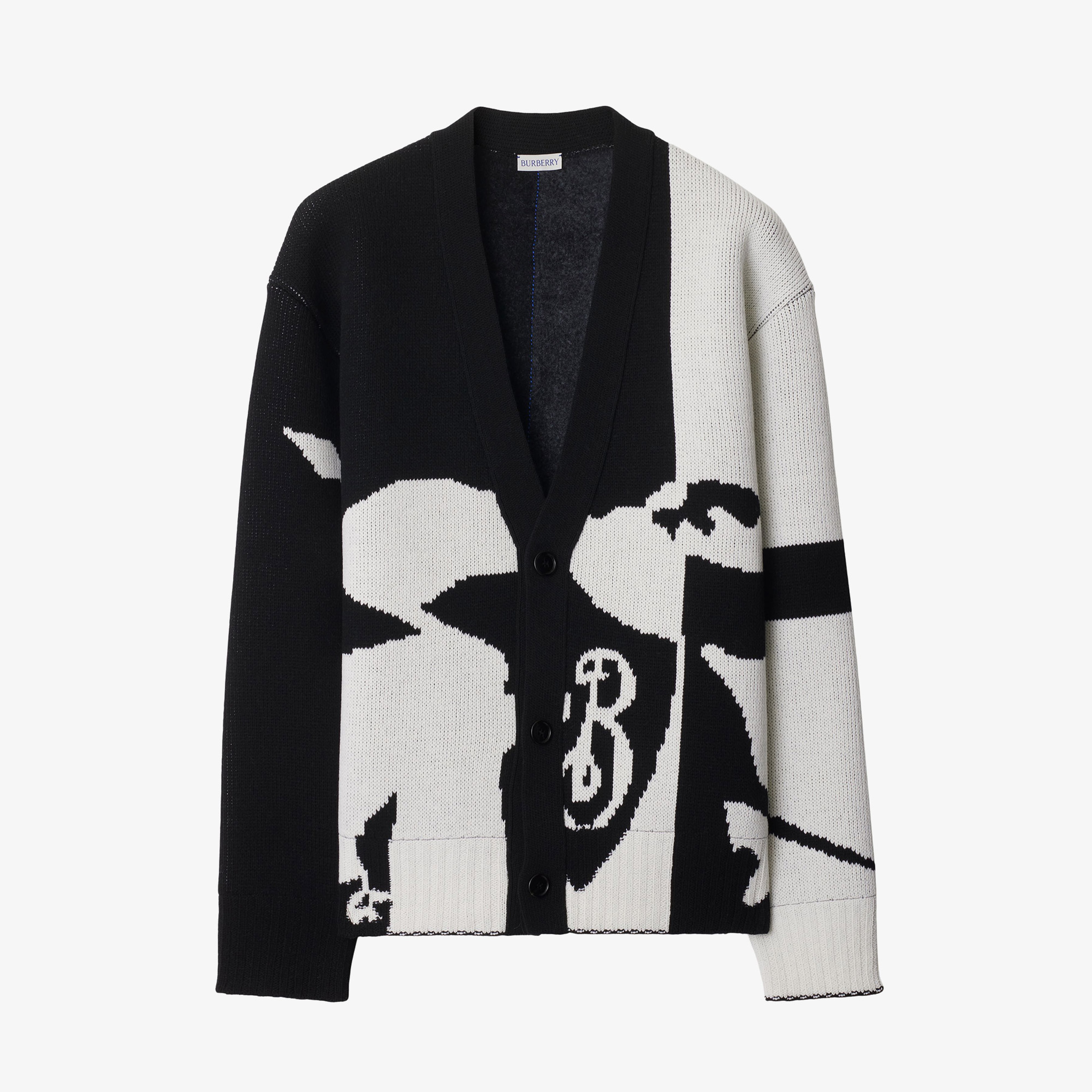 Burberry Erkek Siyah Triko