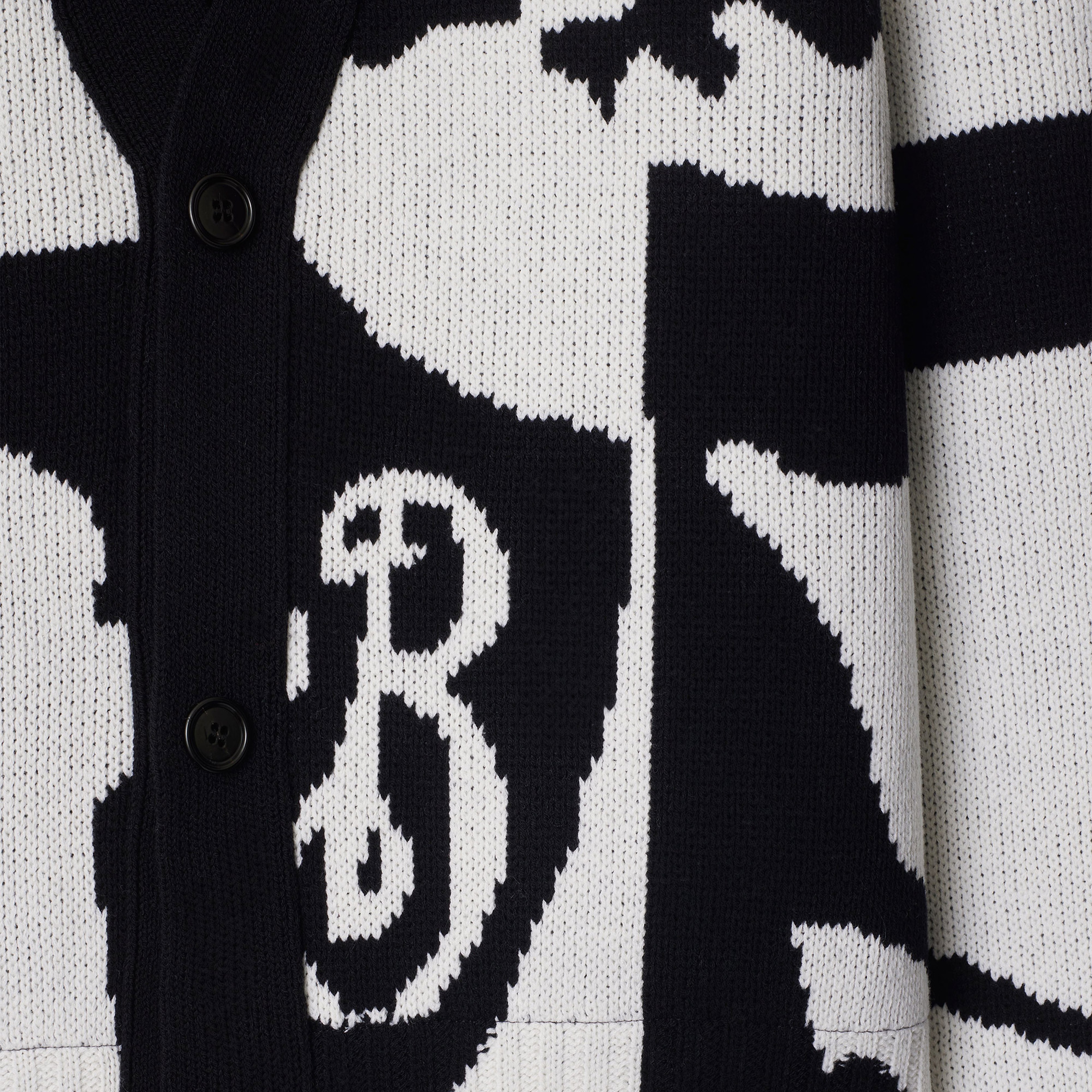 Burberry Erkek Siyah Triko