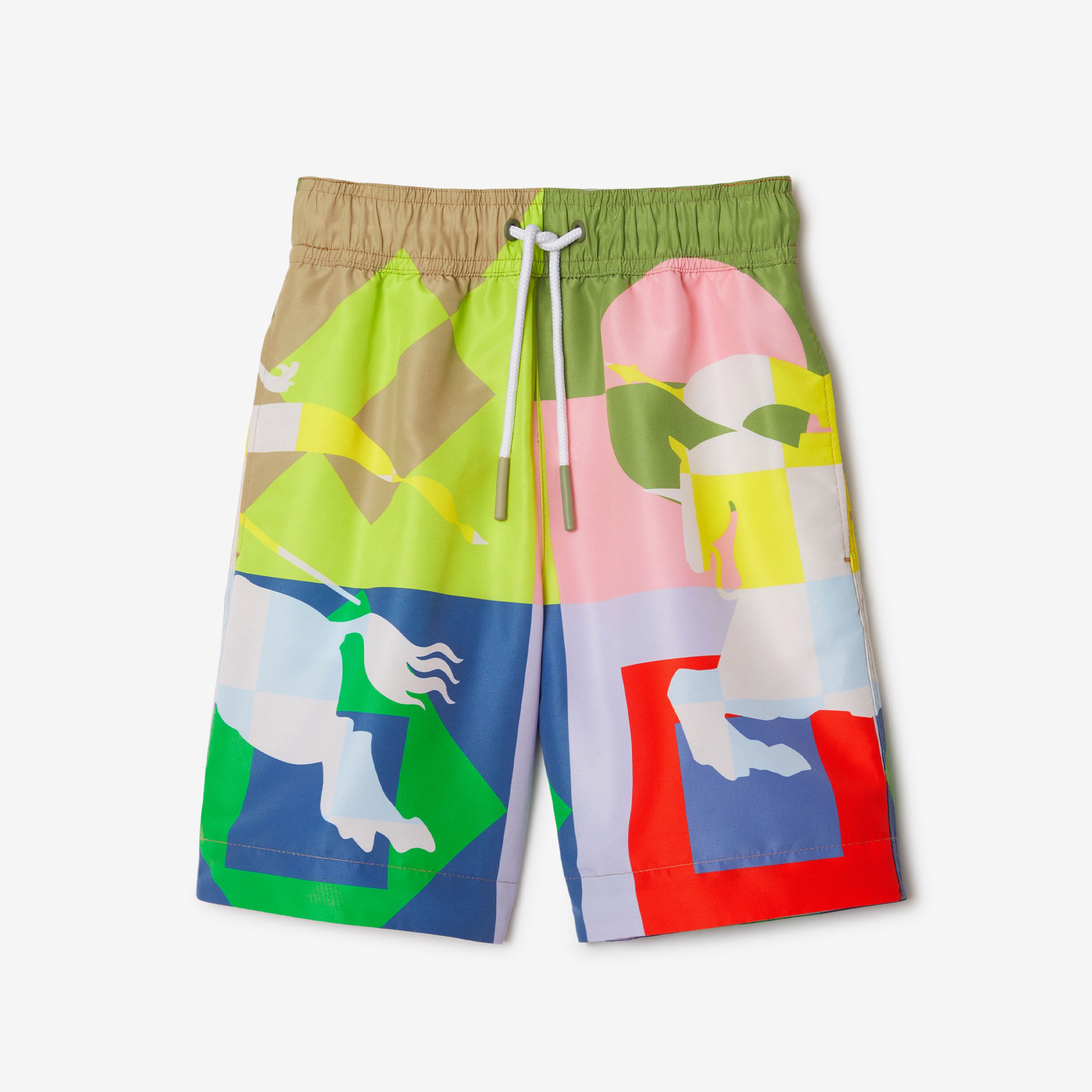 Burberry Çocuk Renkli Mayo