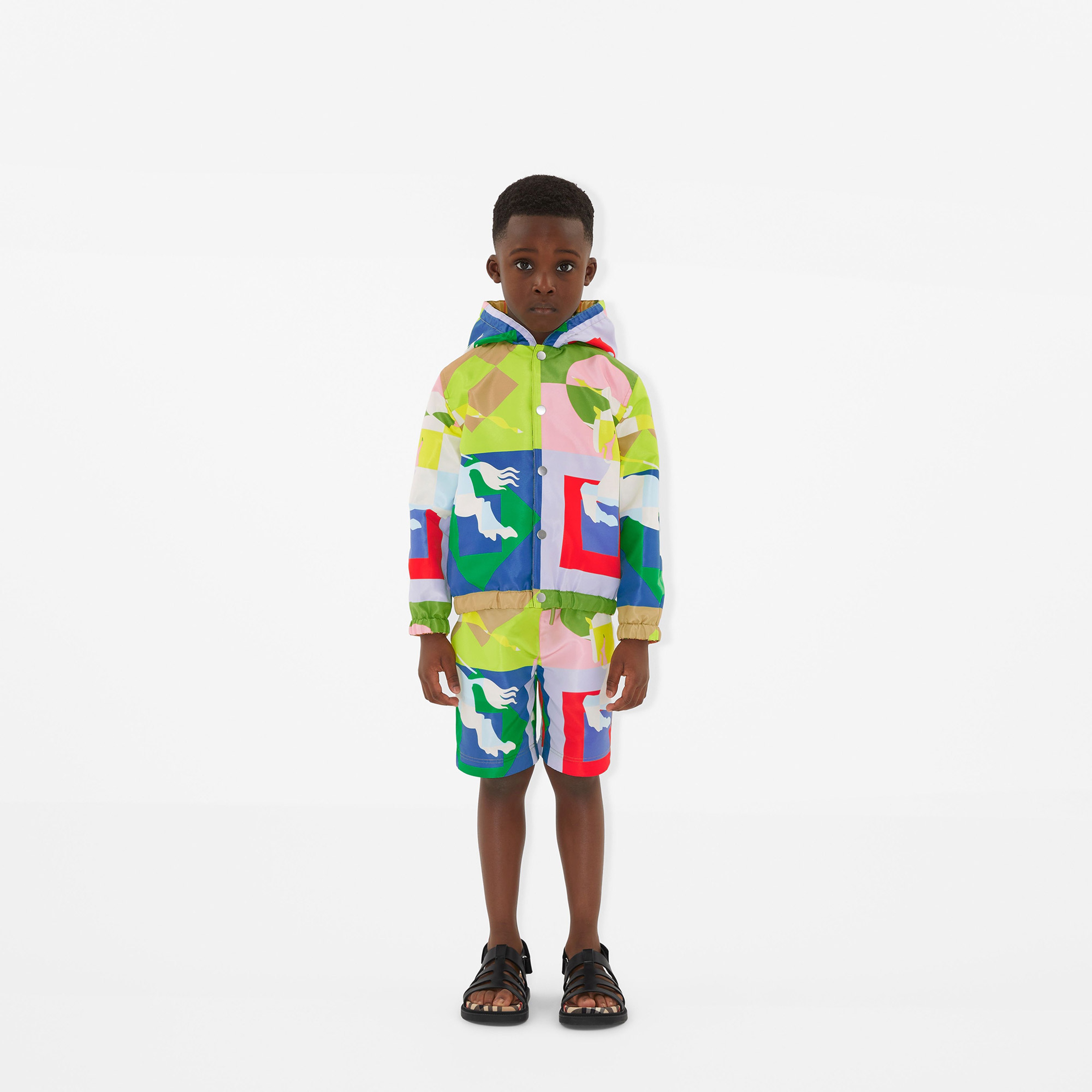 Burberry Çocuk Renkli Mayo