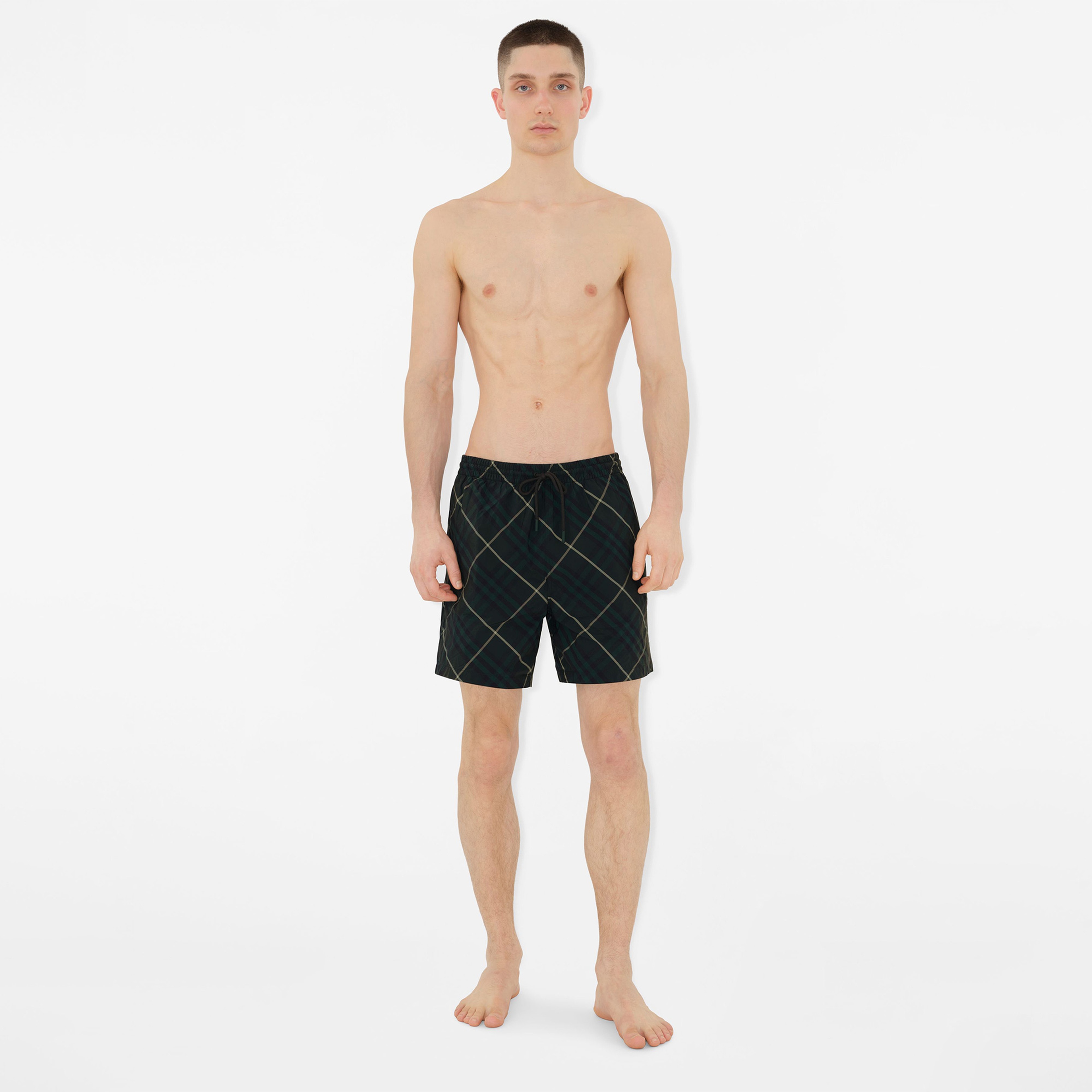 Burberry Erkek Yeşil Mayo