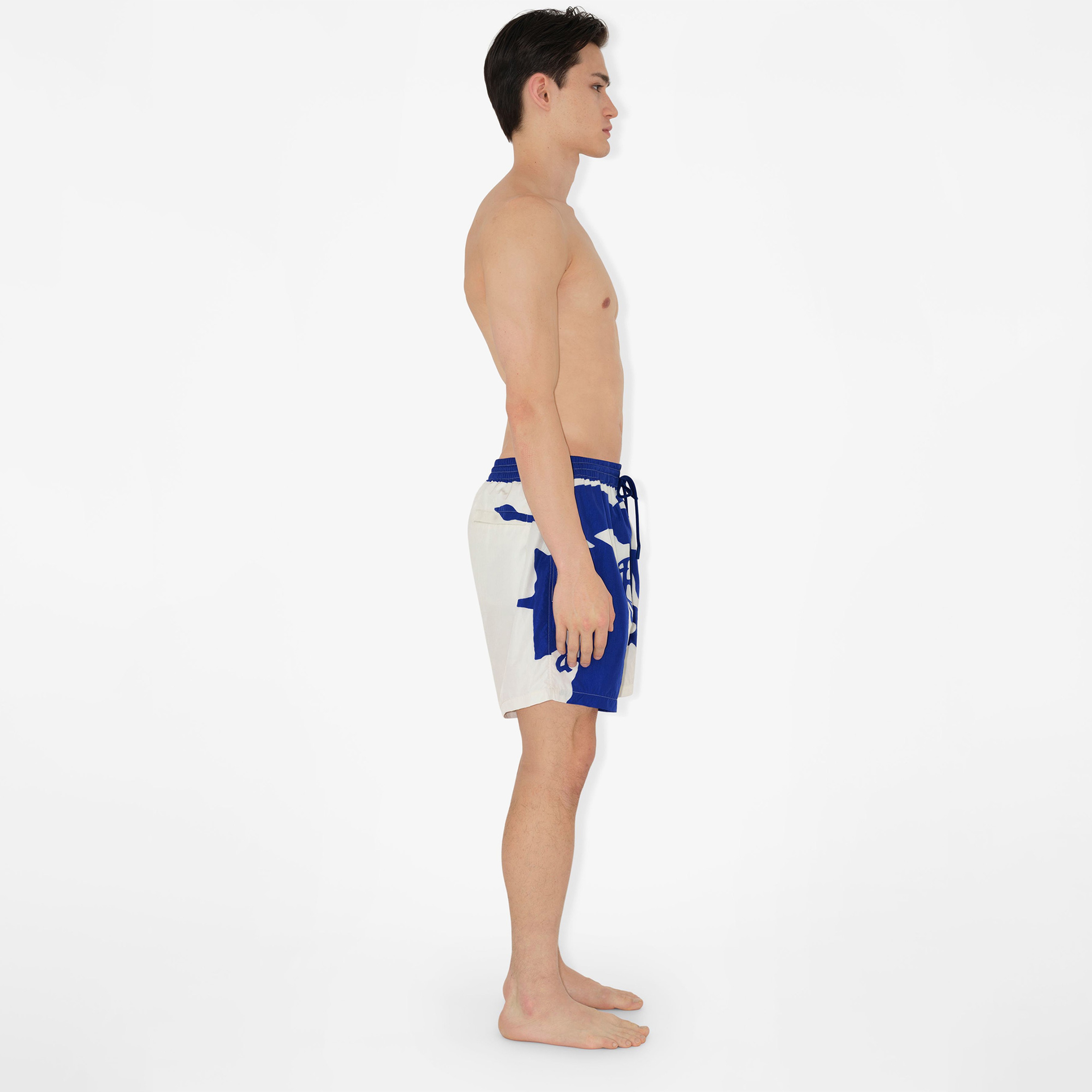 Burberry Erkek Mavi Mayo