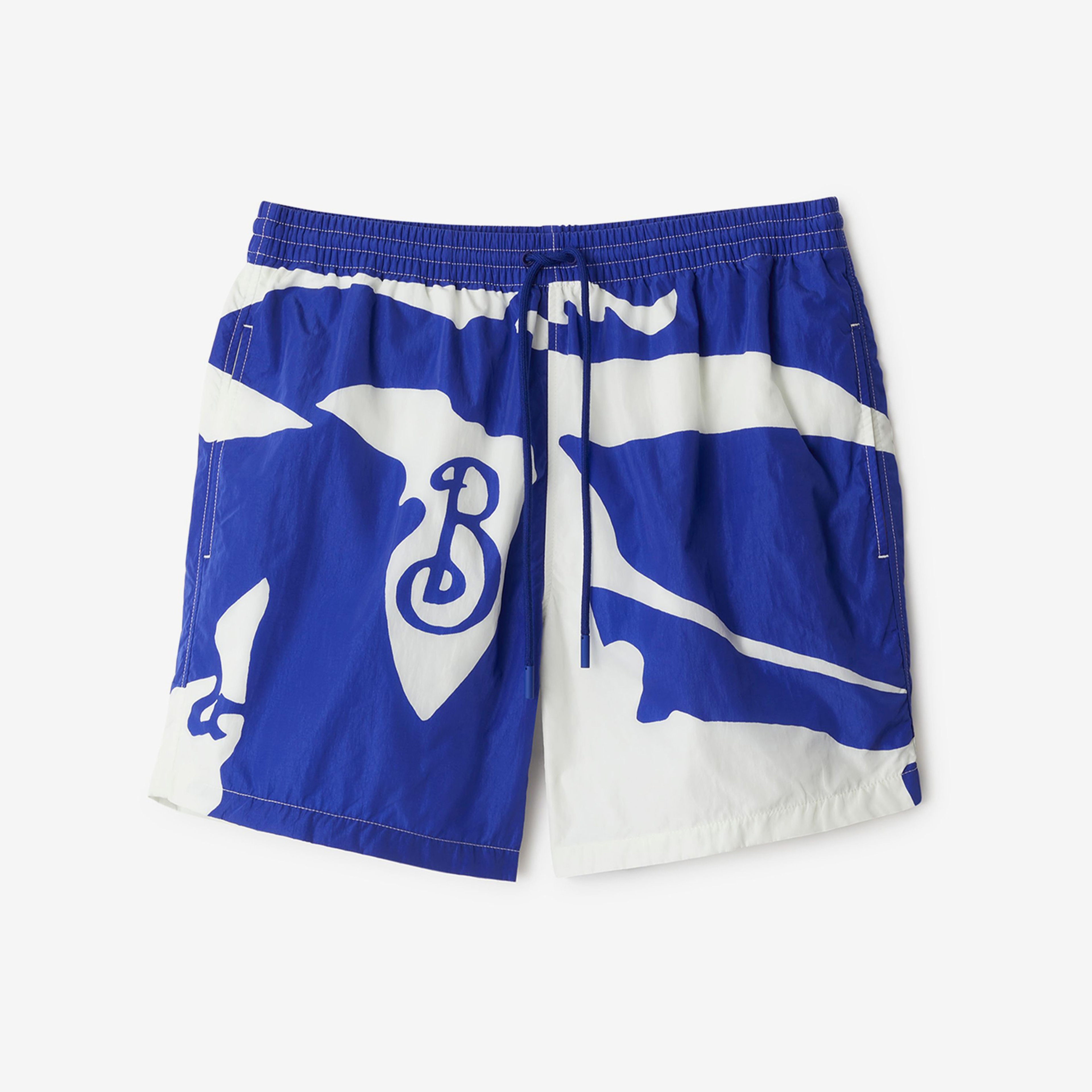 Burberry Erkek Mavi Mayo