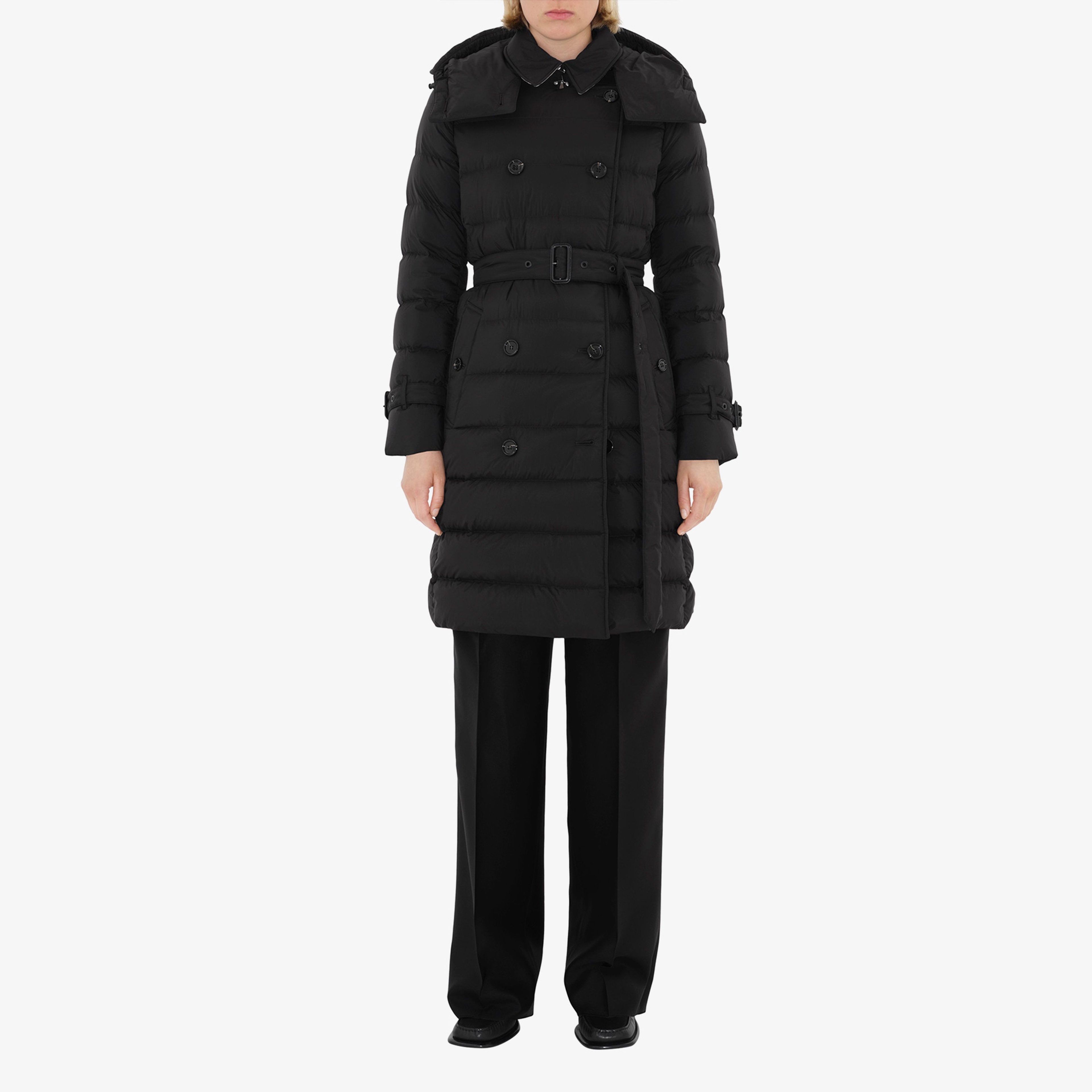 Burberry Kadın Siyah Mont