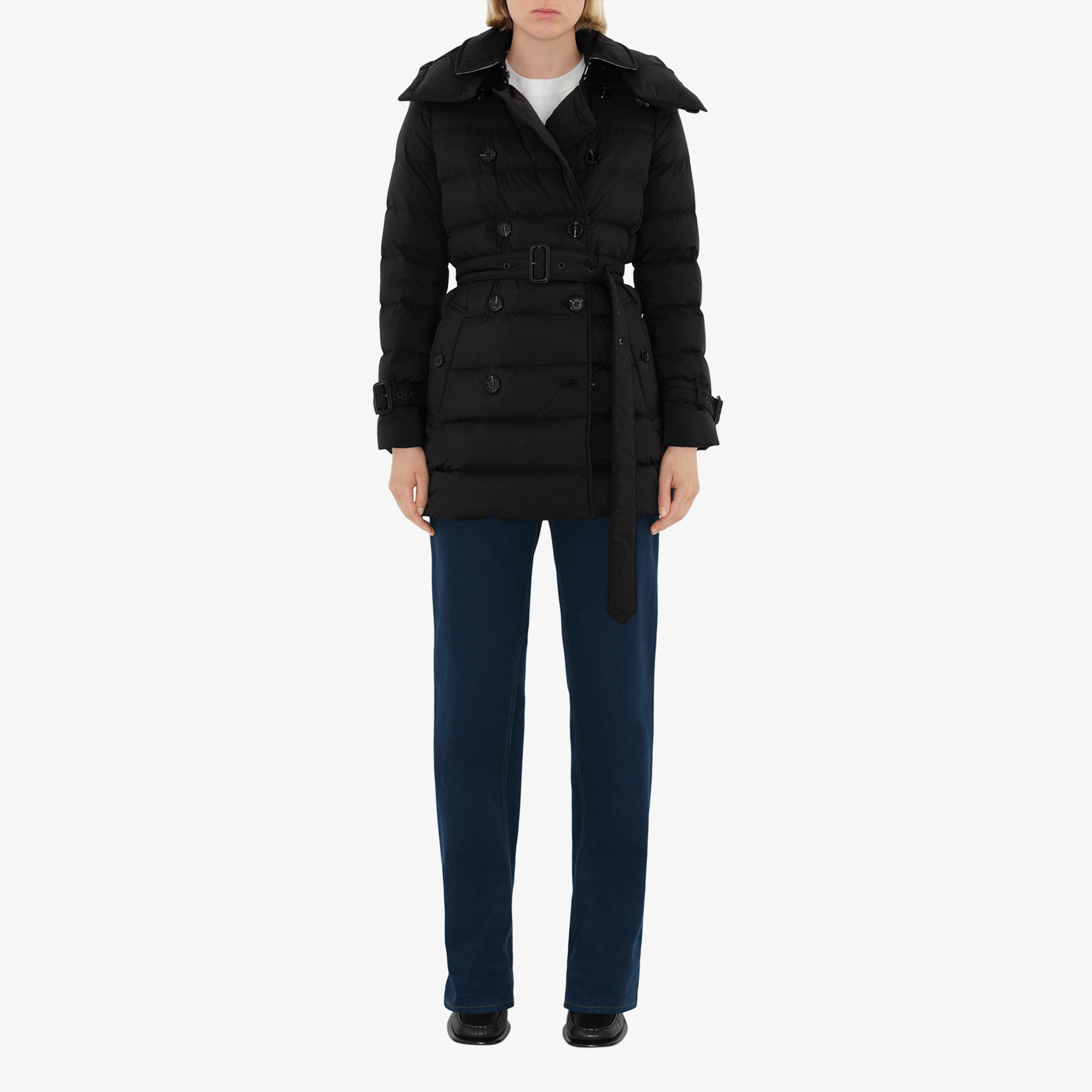 Burberry Kadın Siyah Mont