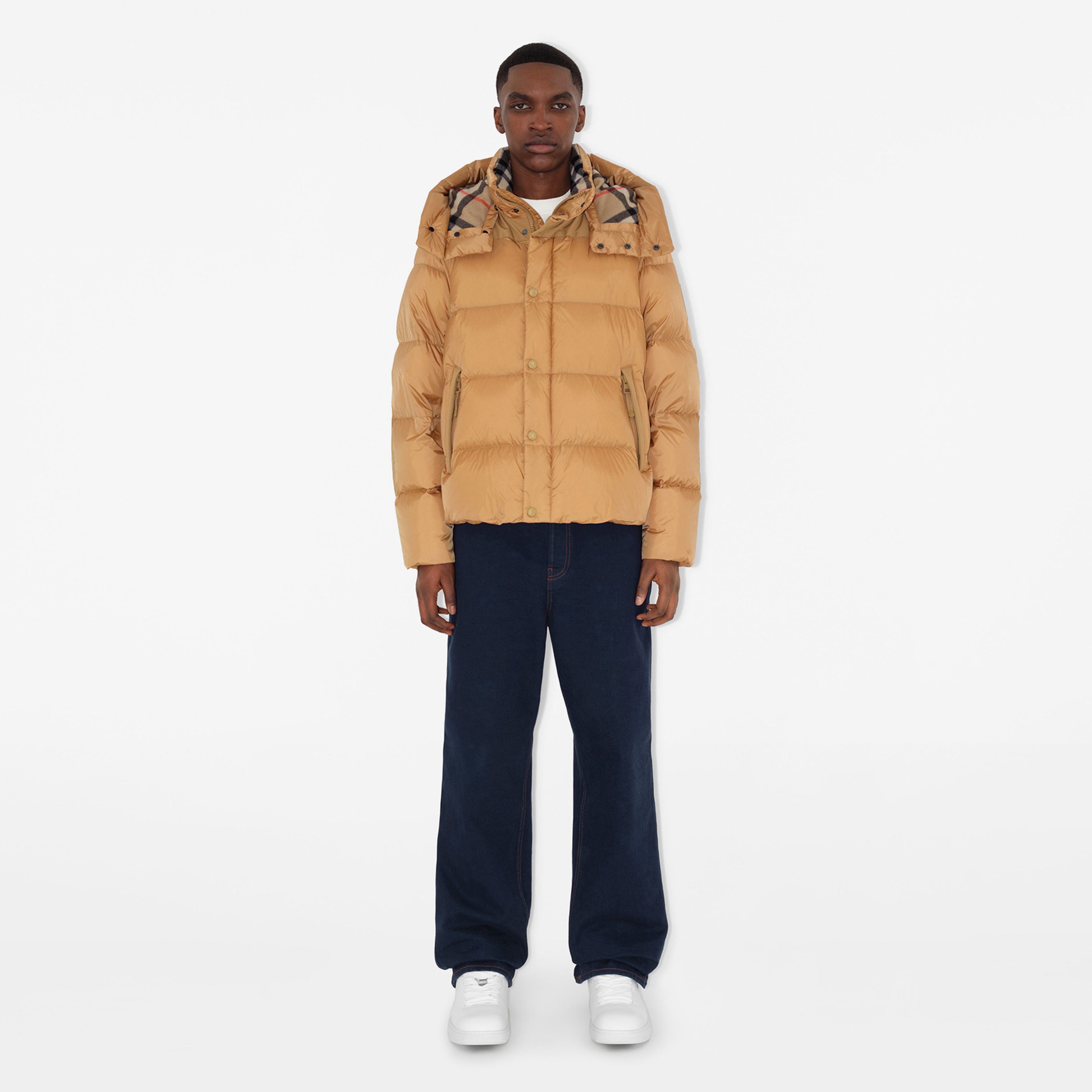 Burberry Erkek Sarı Mont