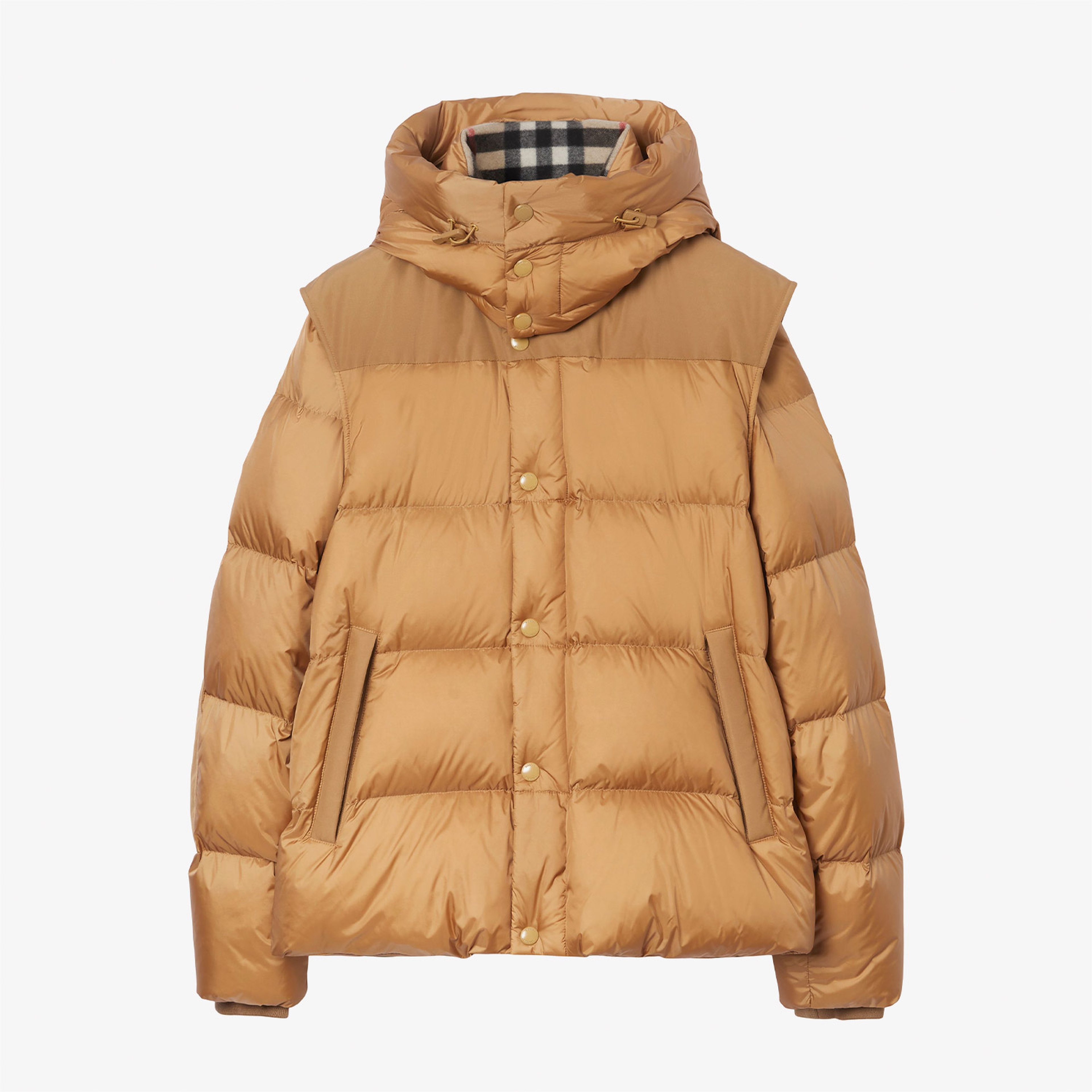 Burberry Erkek Sarı Mont
