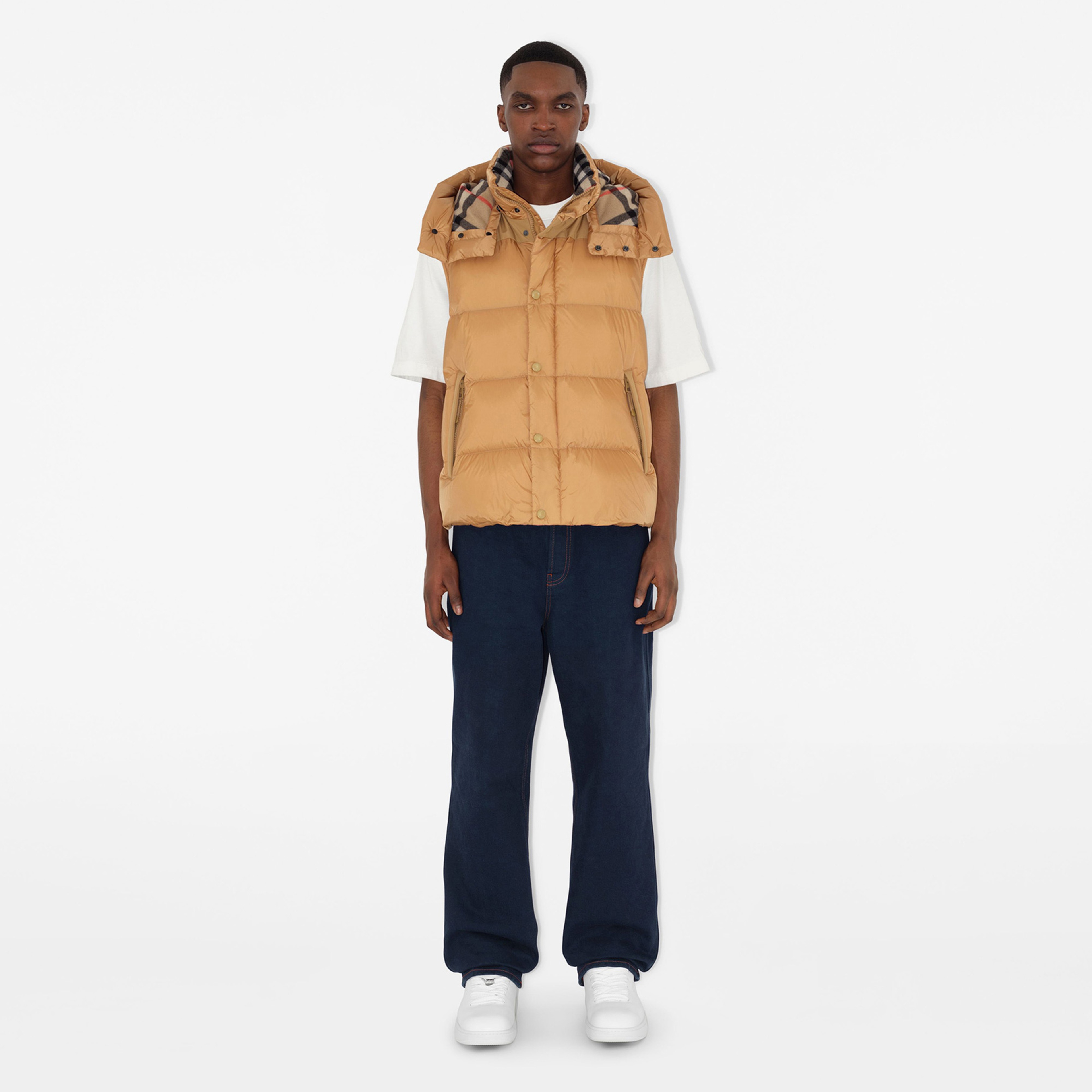 Burberry Erkek Sarı Mont