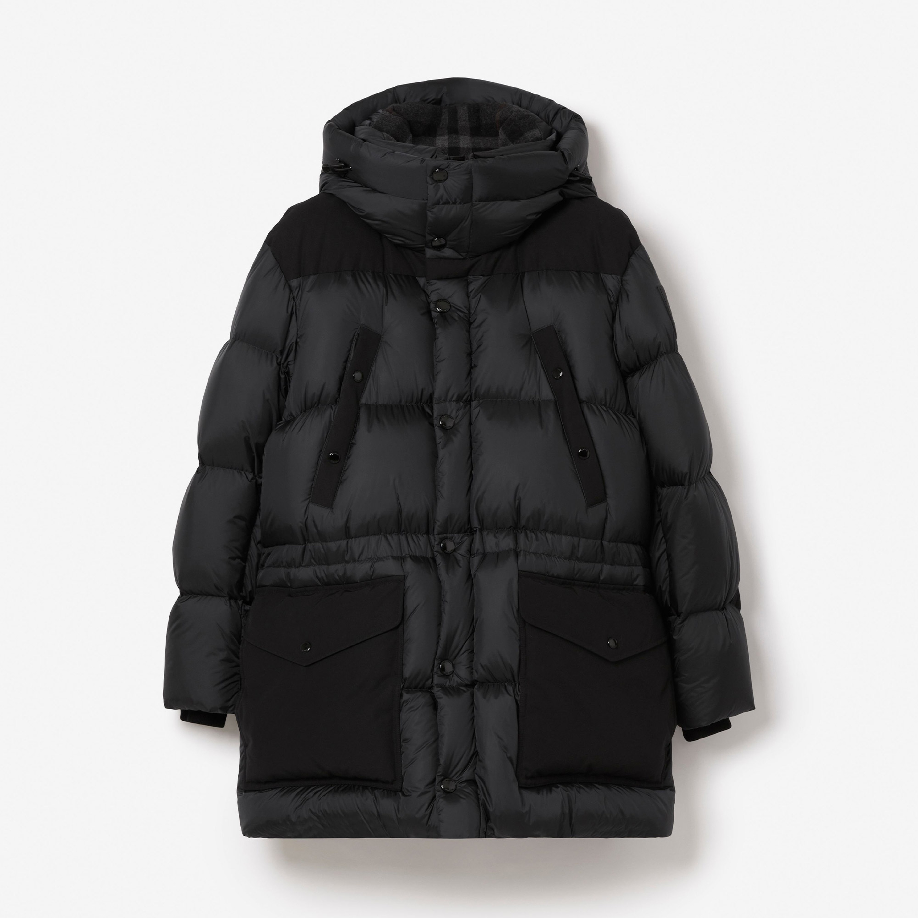 Burberry Erkek Gri Mont