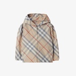 Burberry Çocuk Gri Mont